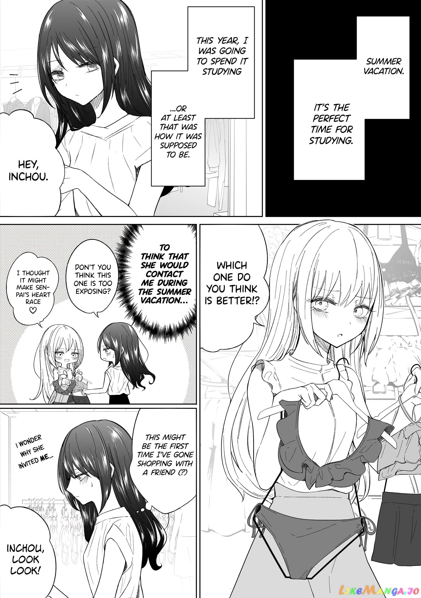 Ichizu de Bitch na Kouhai chapter 97 - page 1