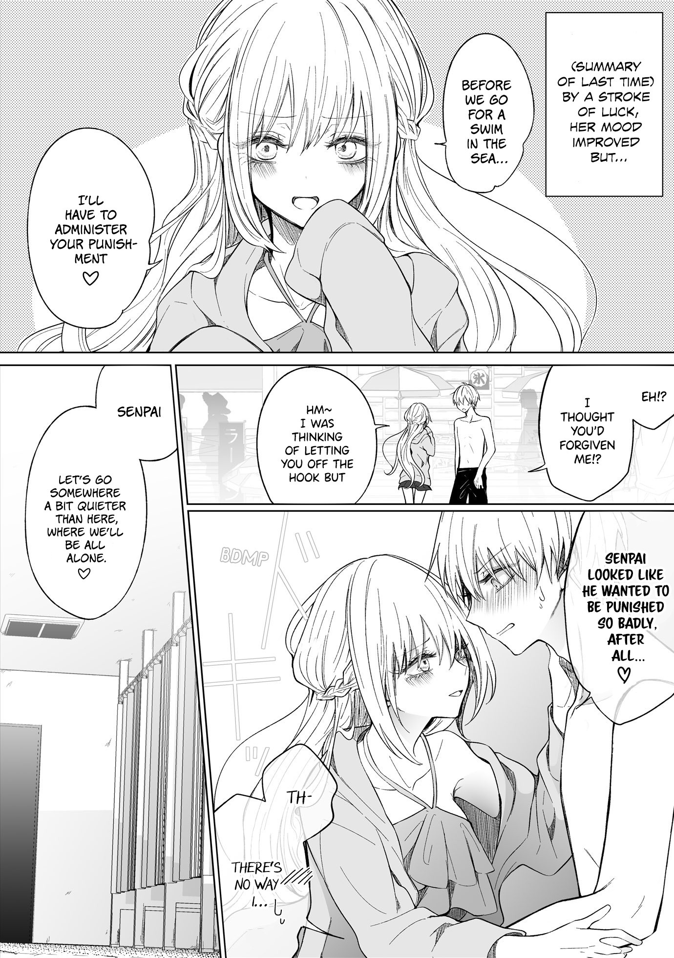 Ichizu de Bitch na Kouhai chapter 102 - page 1