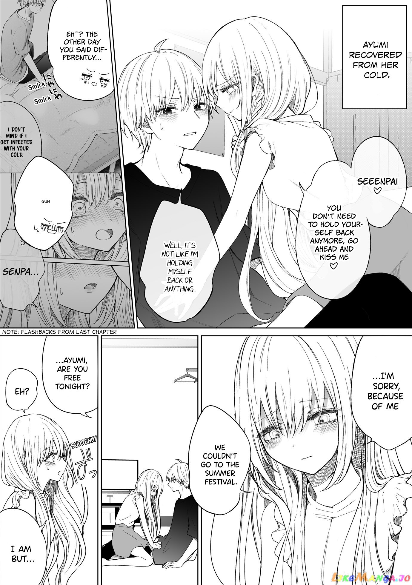 Ichizu de Bitch na Kouhai chapter 105 - page 1