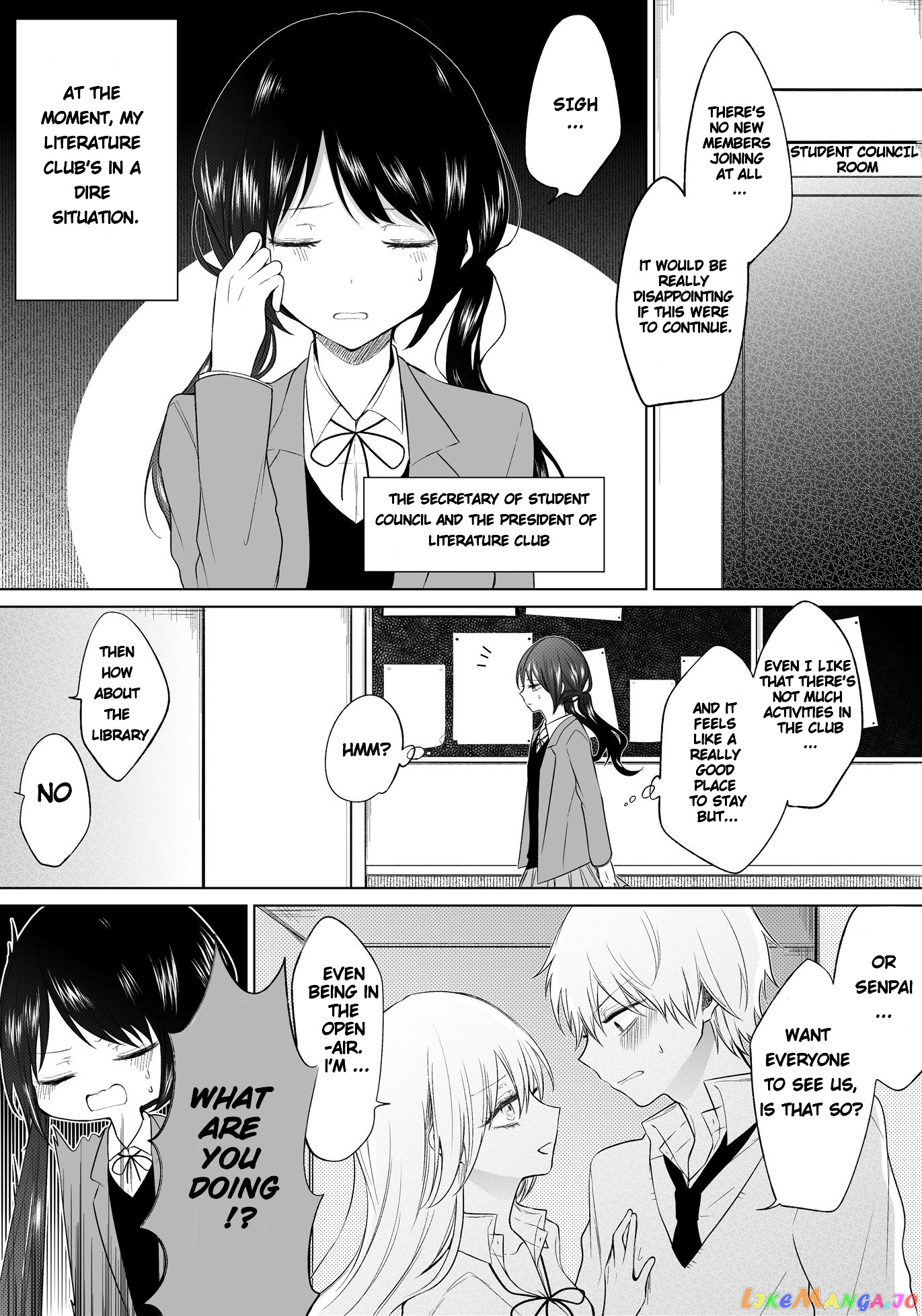 Ichizu de Bitch na Kouhai chapter 34 - page 1