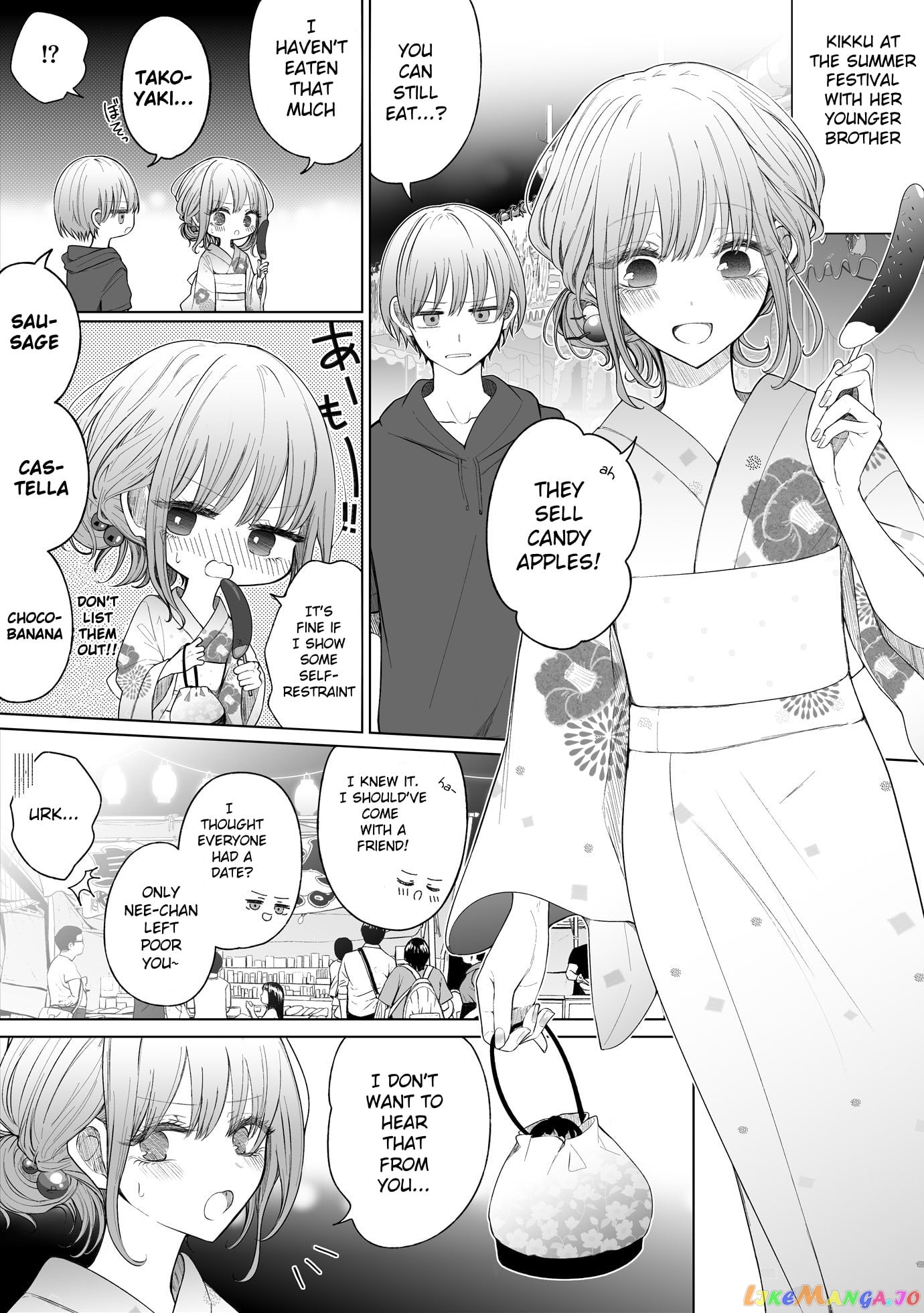 Ichizu de Bitch na Kouhai chapter 154 - page 1