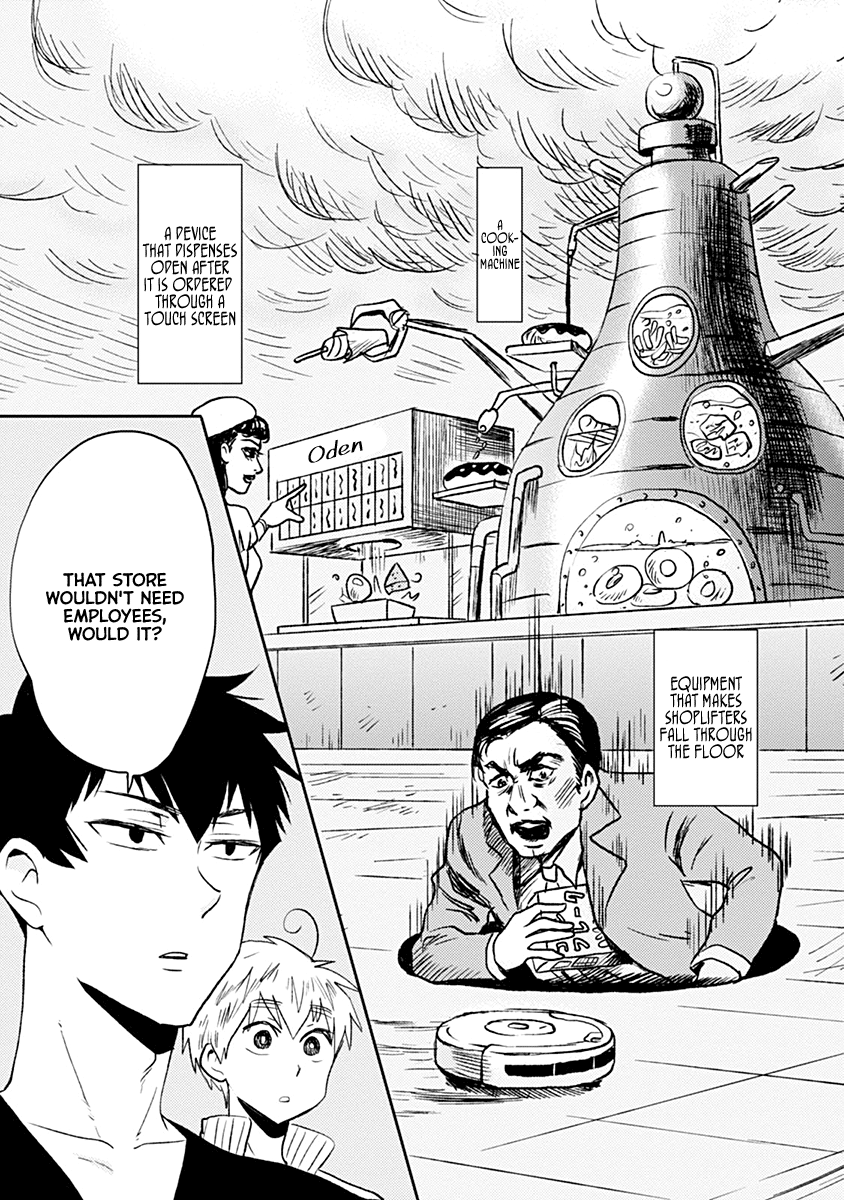Nietzsche-sensei - Konbini ni, Satori Sedai no Shinjin ga Maiorita chapter 36 - page 7