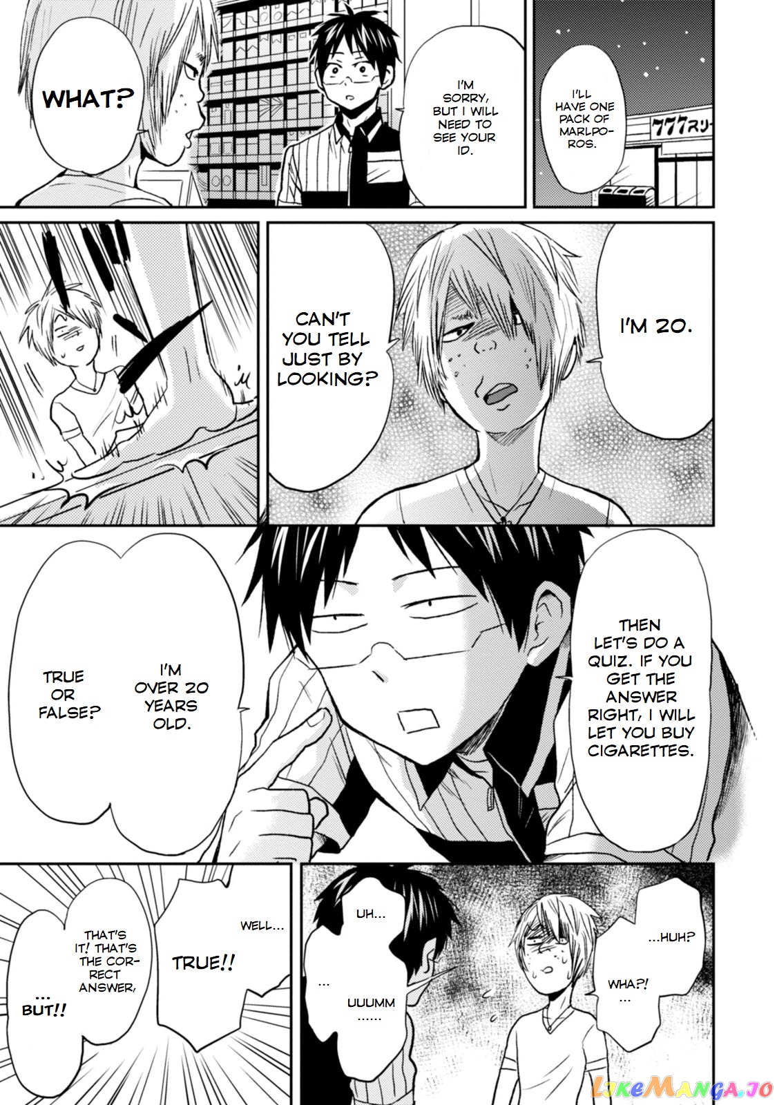 Nietzsche-sensei - Konbini ni, Satori Sedai no Shinjin ga Maiorita chapter 24 - page 1