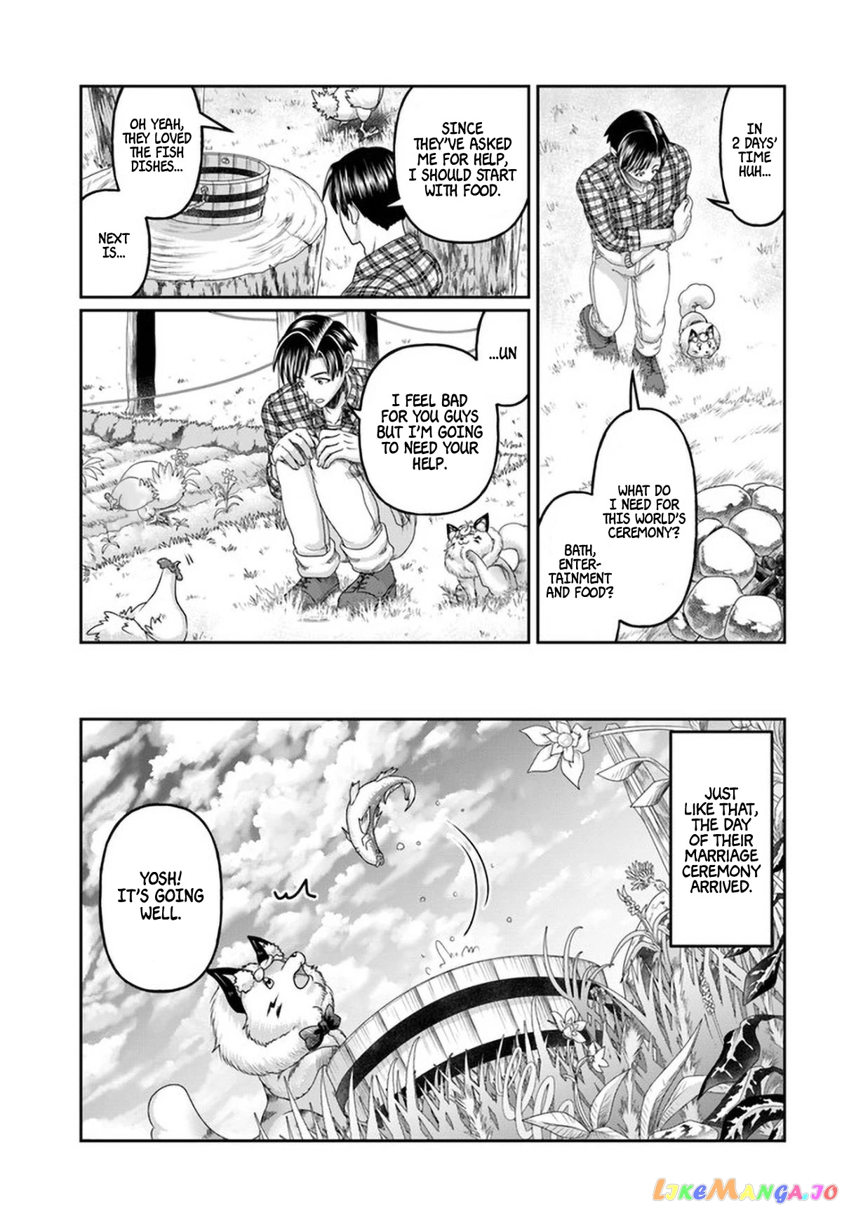Shoushaman no Isekai Survival ~Zettai Hito to wa Tsurumanee~ chapter 13 - page 26