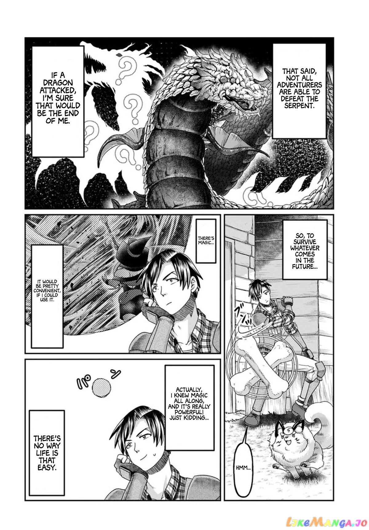 Shoushaman no Isekai Survival ~Zettai Hito to wa Tsurumanee~ chapter 8 - page 16