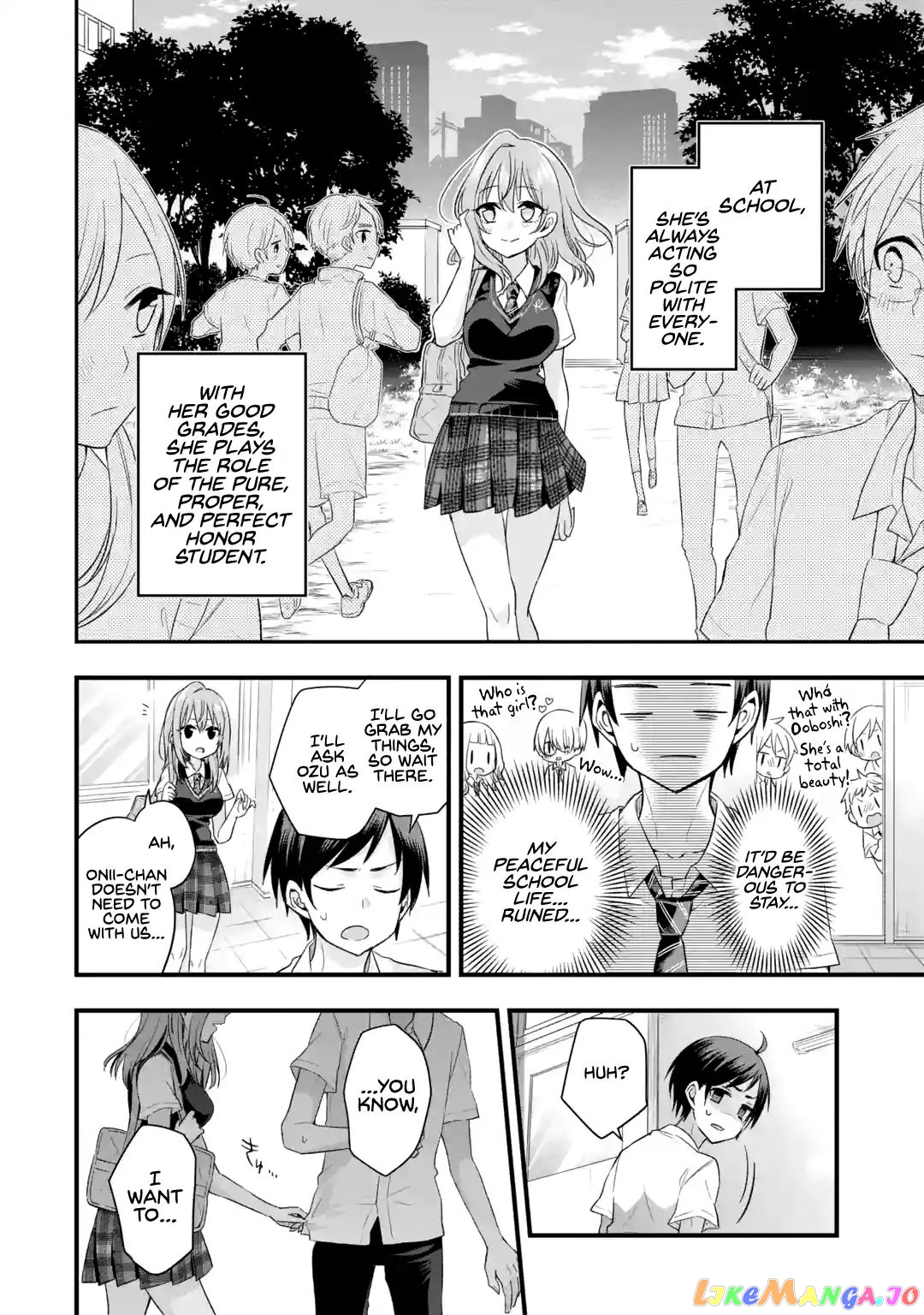 My Friend's Little Sister Is Only Annoying to Me chapter 1.2 - page 11