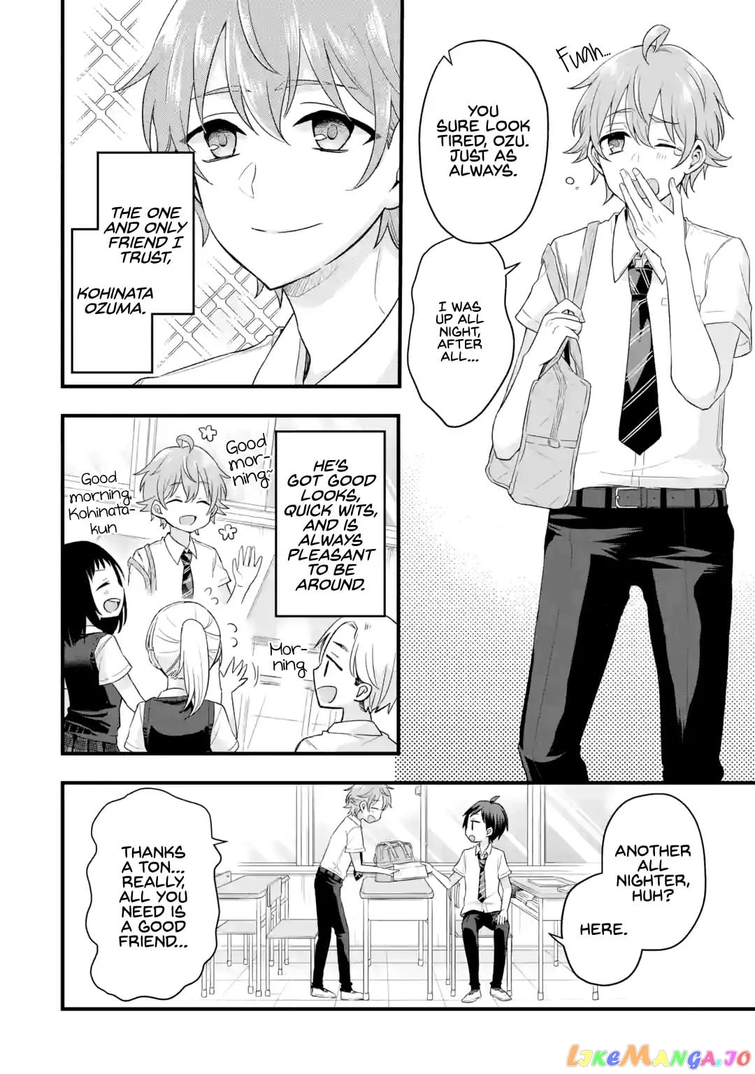 My Friend's Little Sister Is Only Annoying to Me chapter 1.2 - page 3