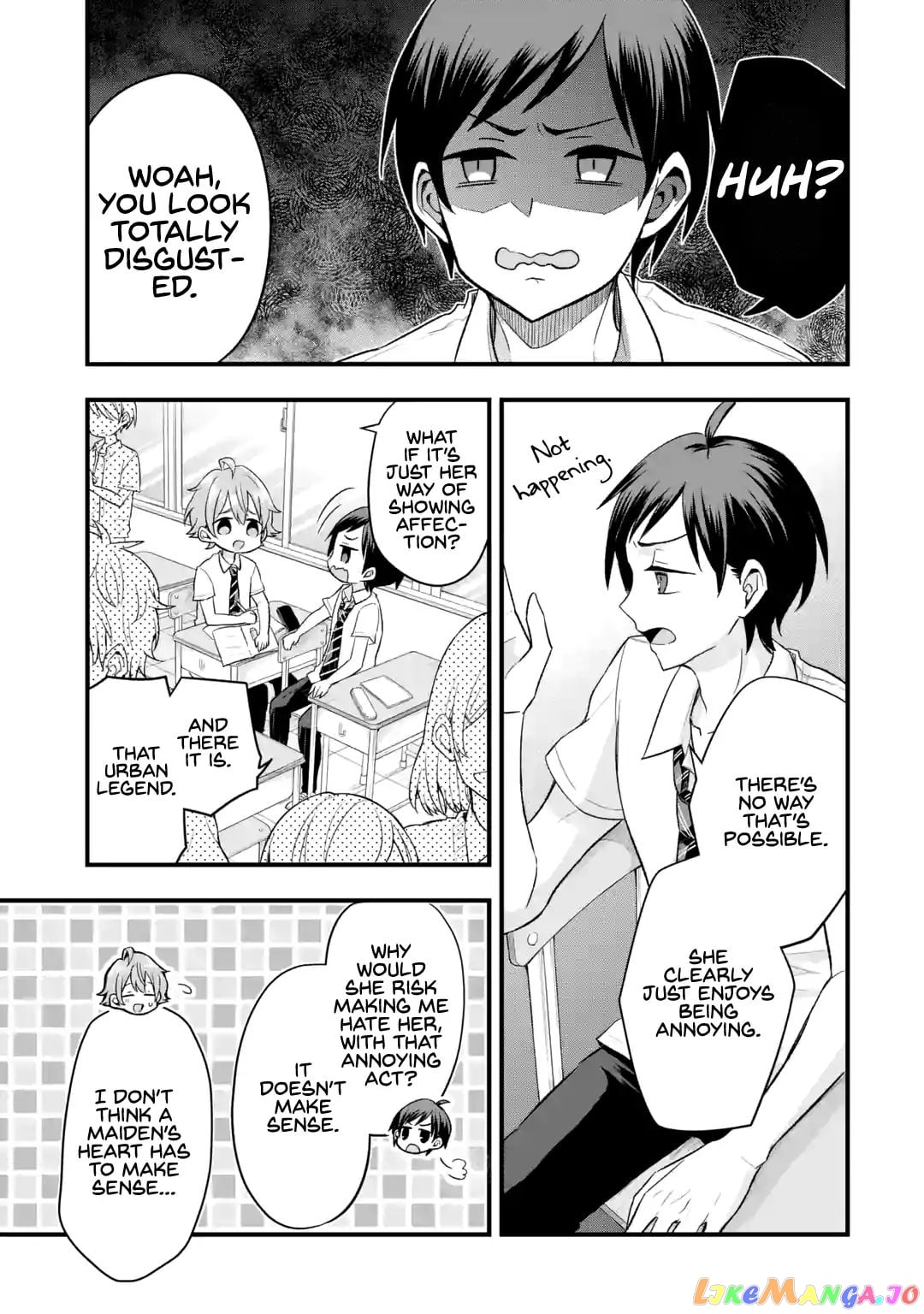 My Friend's Little Sister Is Only Annoying to Me chapter 1.2 - page 6