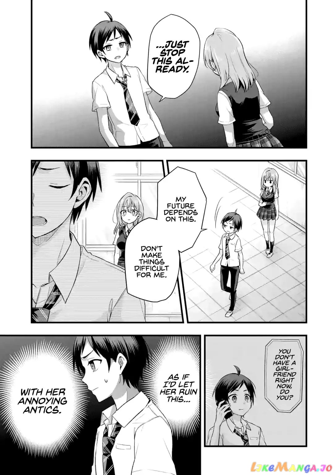 My Friend's Little Sister Is Only Annoying to Me chapter 1.3 - page 7