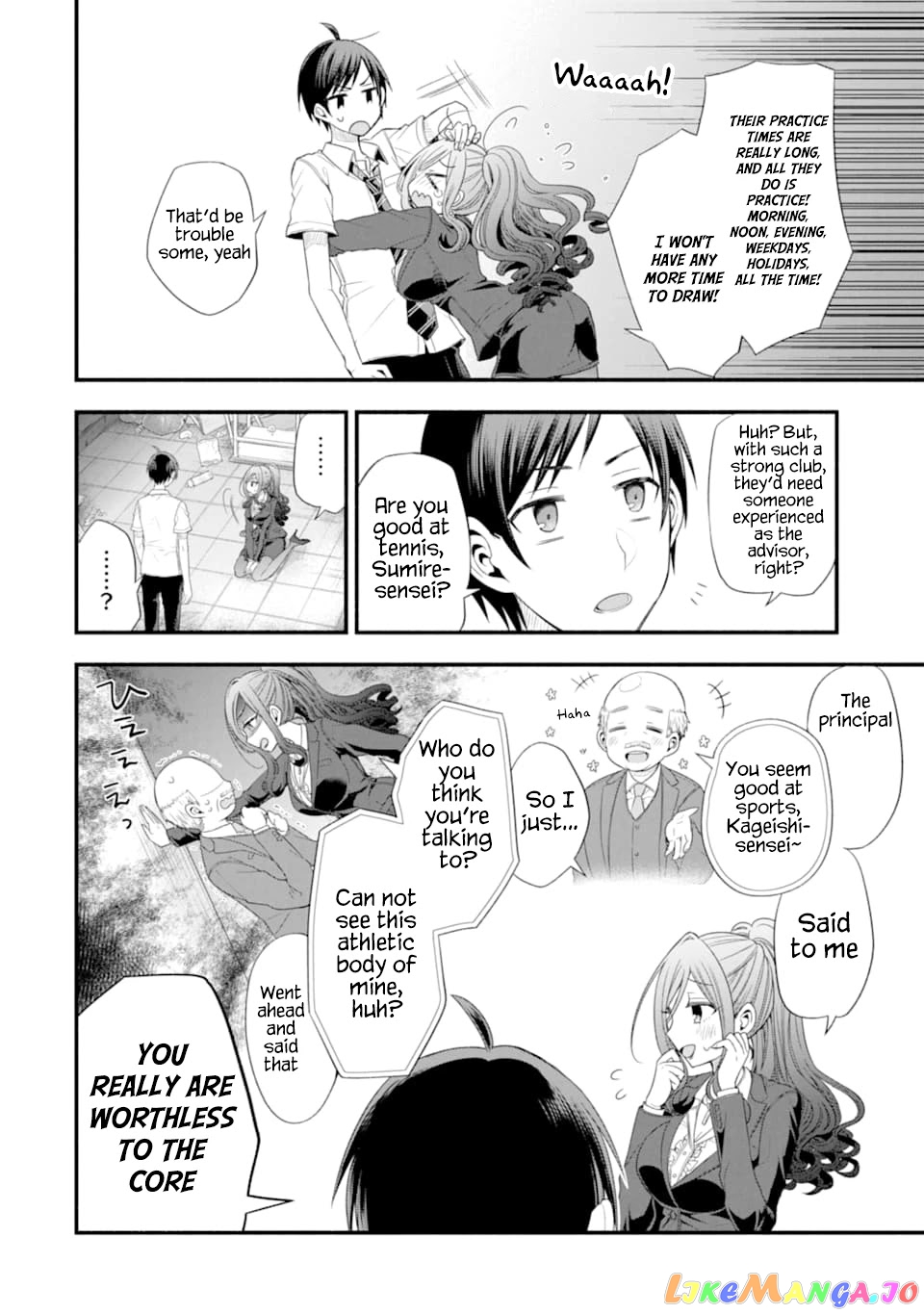 My Friend's Little Sister Is Only Annoying to Me chapter 14 - page 6