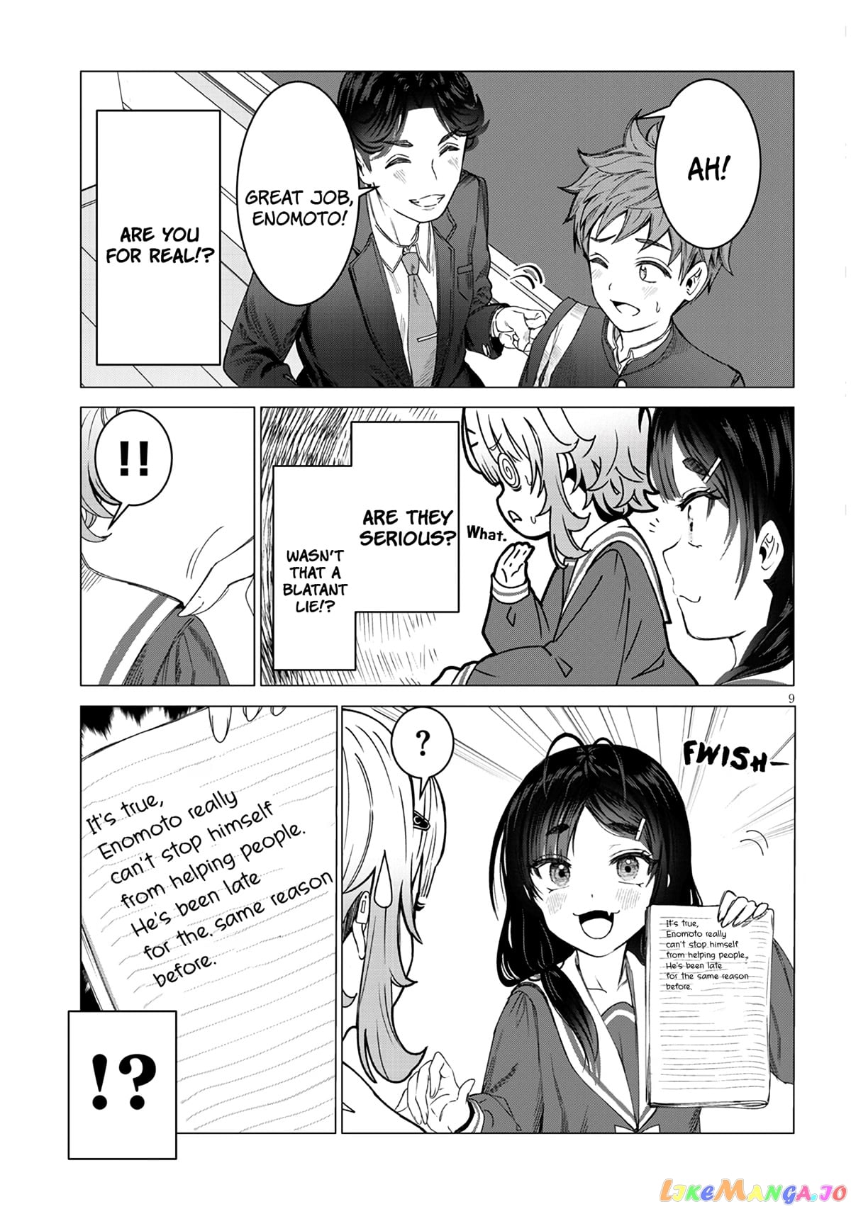 Kimi wa Yakamashi Tojite yo Kuchi wo! chapter 2 - page 9