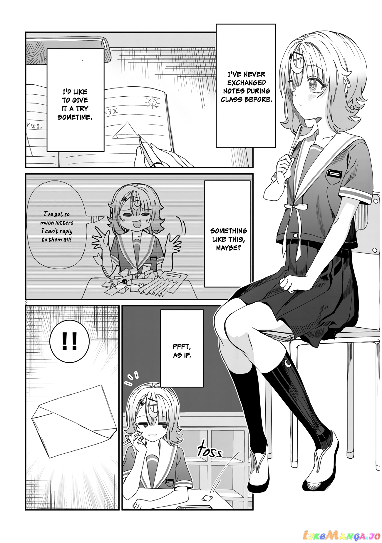Kimi wa Yakamashi Tojite yo Kuchi wo! chapter 12 - page 2