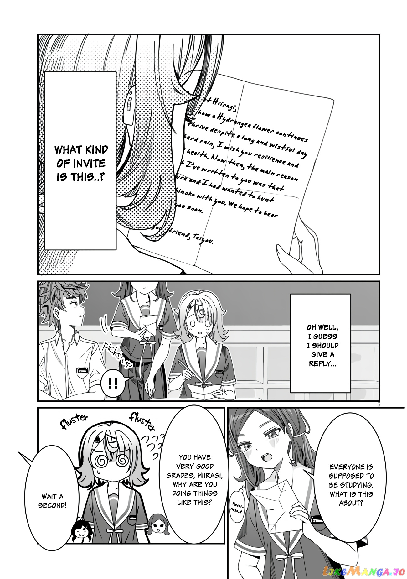 Kimi wa Yakamashi Tojite yo Kuchi wo! chapter 12 - page 5