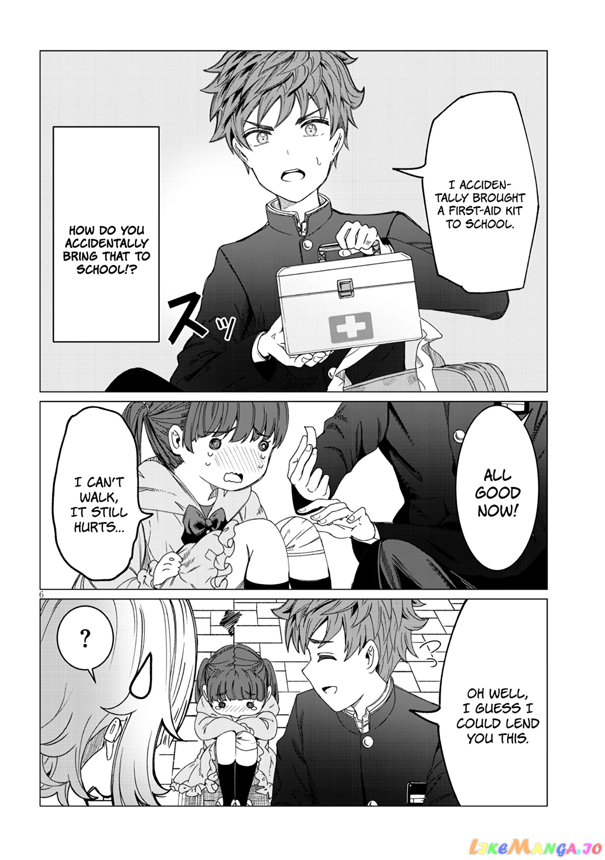 Kimi wa Yakamashi Tojite yo Kuchi wo! chapter 3 - page 6