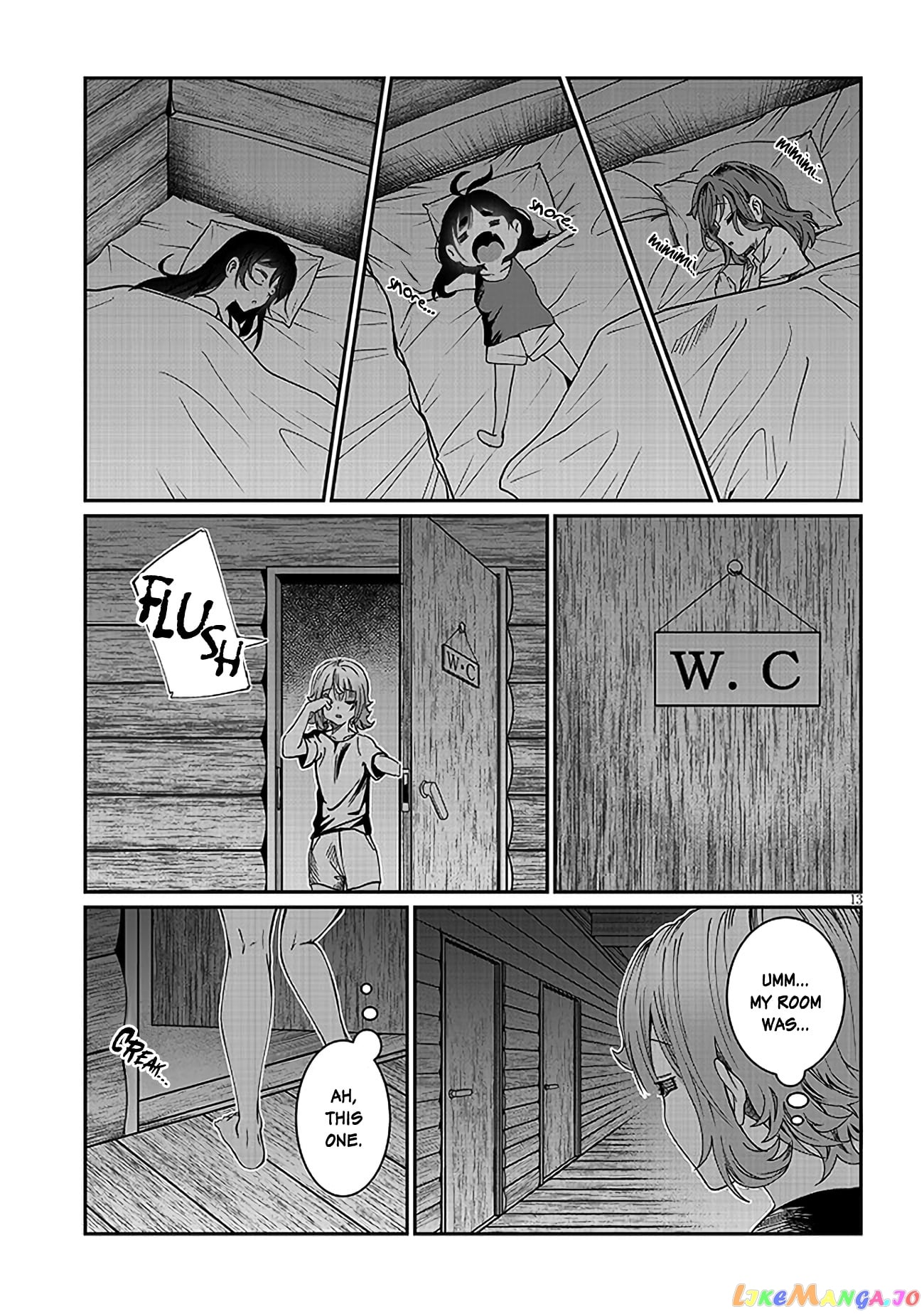 Kimi wa Yakamashi Tojite yo Kuchi wo! chapter 24 - page 13