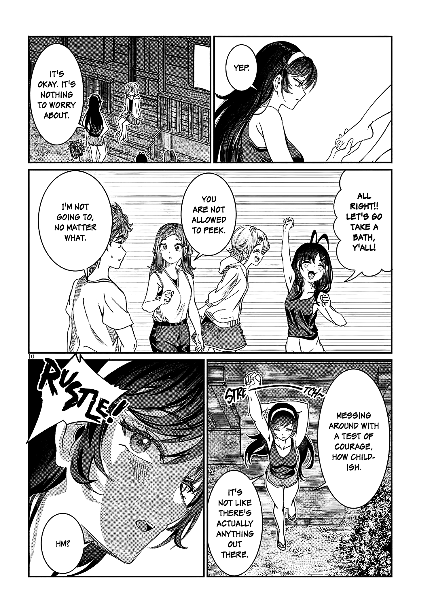 Kimi wa Yakamashi Tojite yo Kuchi wo! chapter 25 - page 10