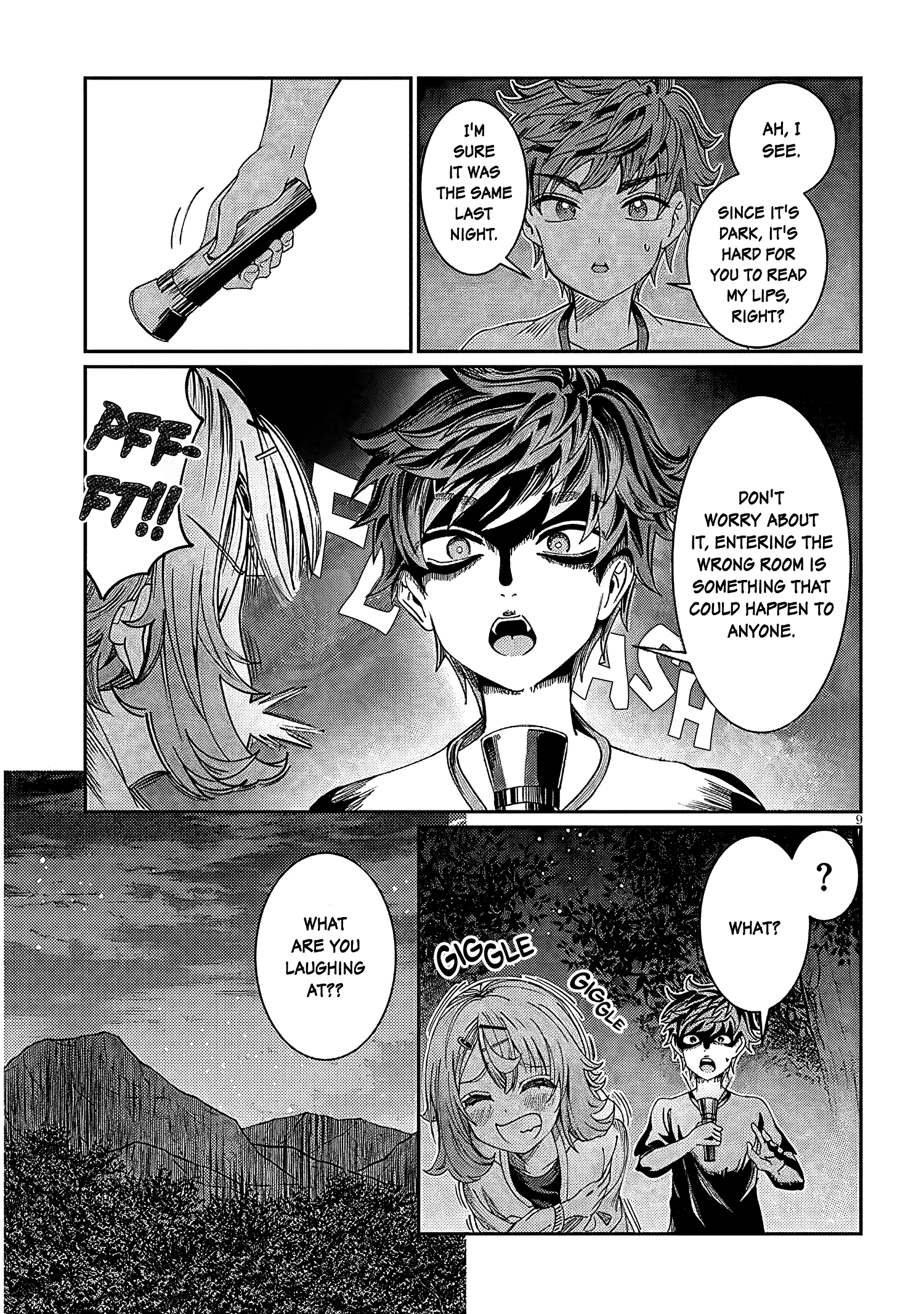 Kimi wa Yakamashi Tojite yo Kuchi wo! chapter 25 - page 9