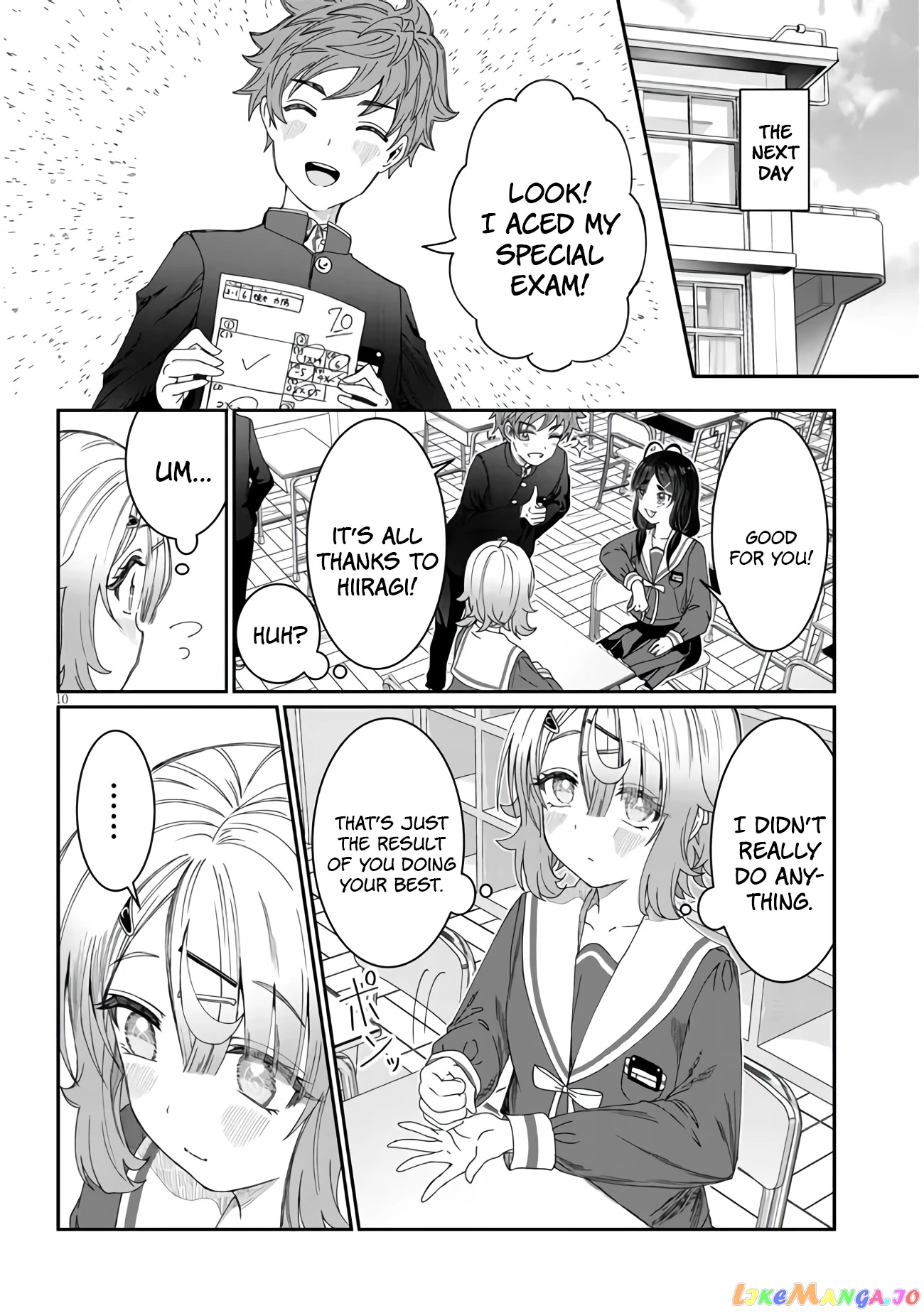 Kimi wa Yakamashi Tojite yo Kuchi wo! chapter 4 - page 10