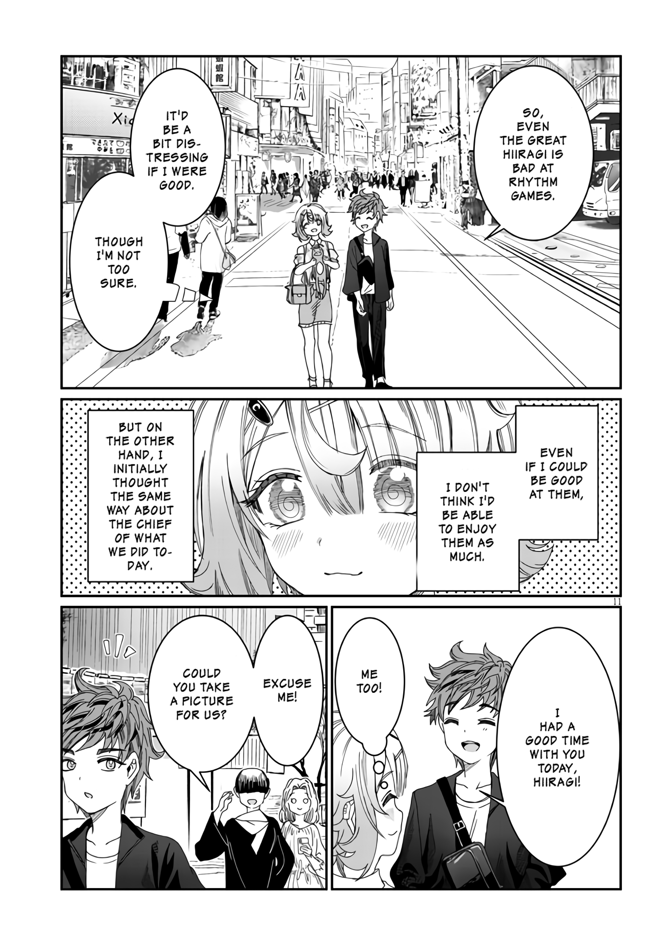 Kimi wa Yakamashi Tojite yo Kuchi wo! chapter 15 - page 11