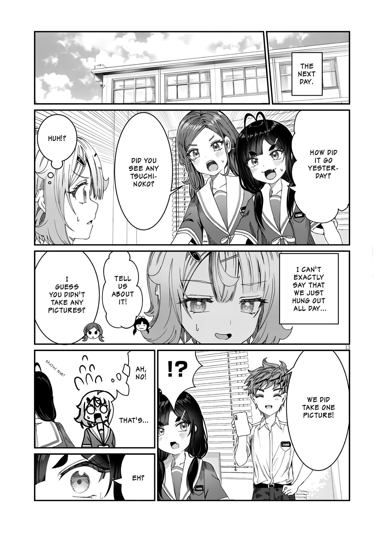Kimi wa Yakamashi Tojite yo Kuchi wo! chapter 15 - page 13