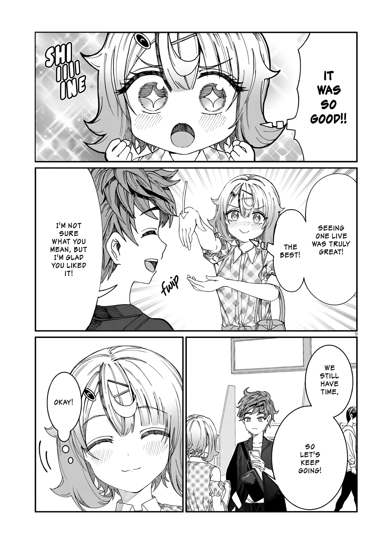 Kimi wa Yakamashi Tojite yo Kuchi wo! chapter 15 - page 9