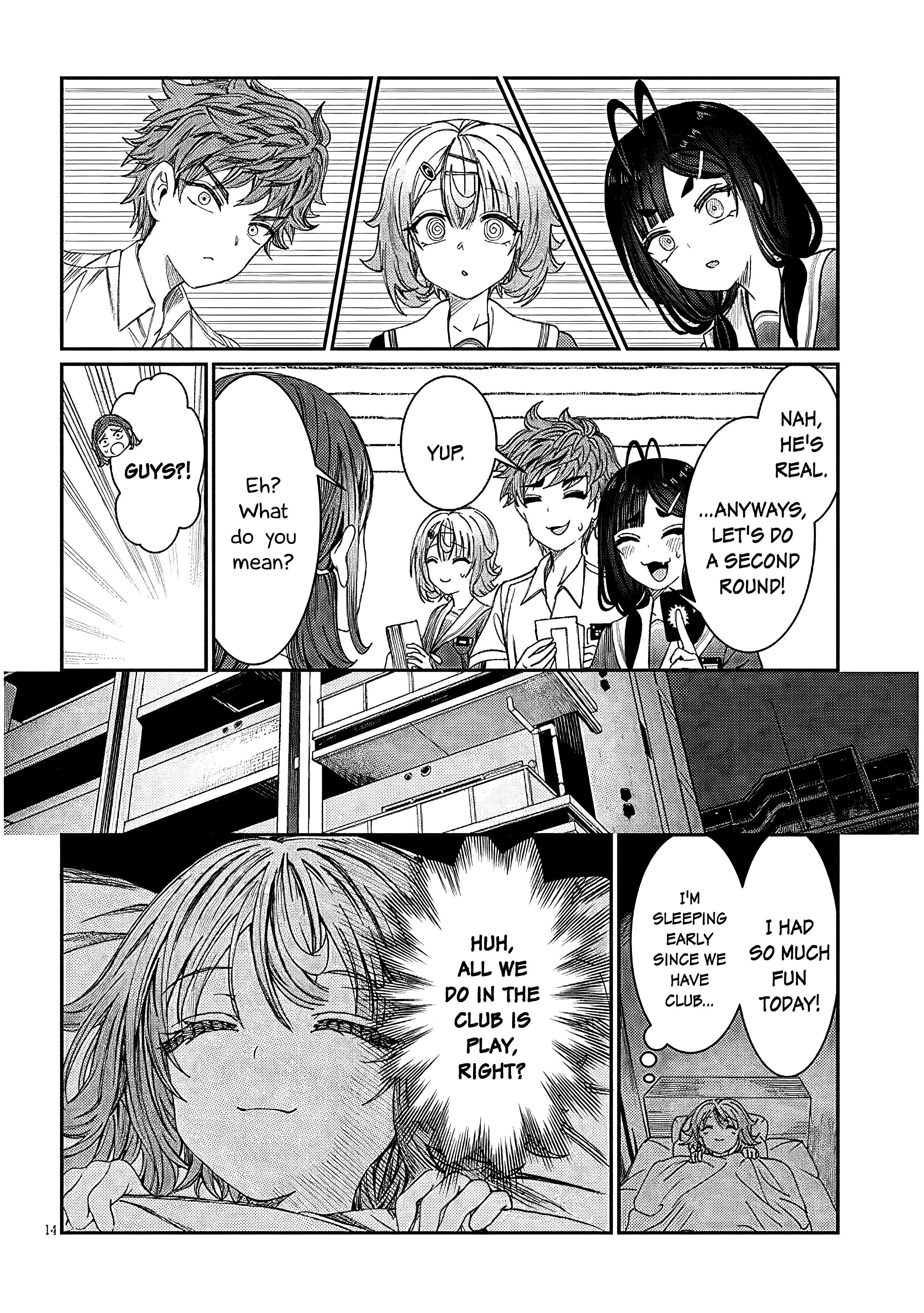Kimi wa Yakamashi Tojite yo Kuchi wo! chapter 26 - page 14