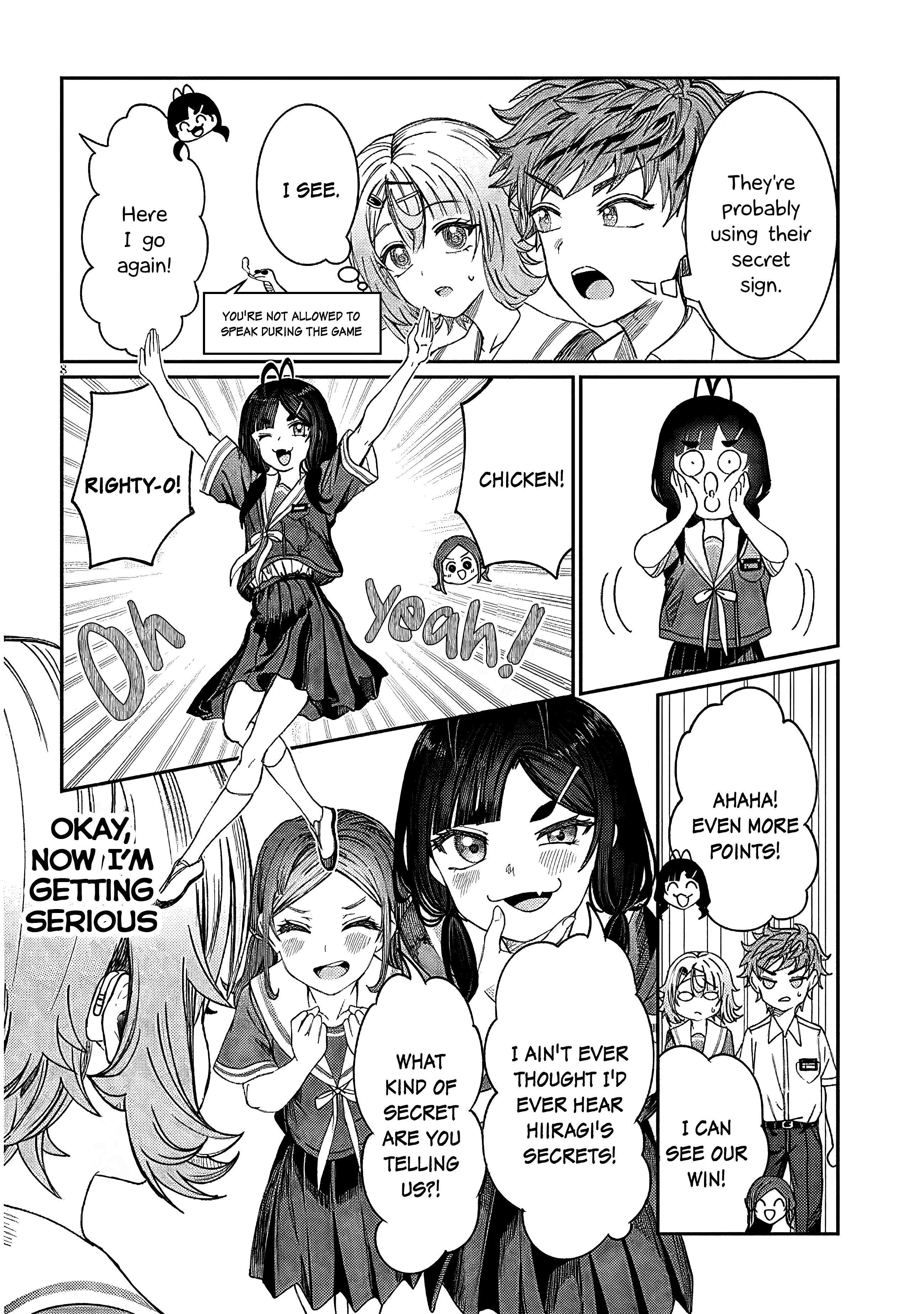 Kimi wa Yakamashi Tojite yo Kuchi wo! chapter 26 - page 8