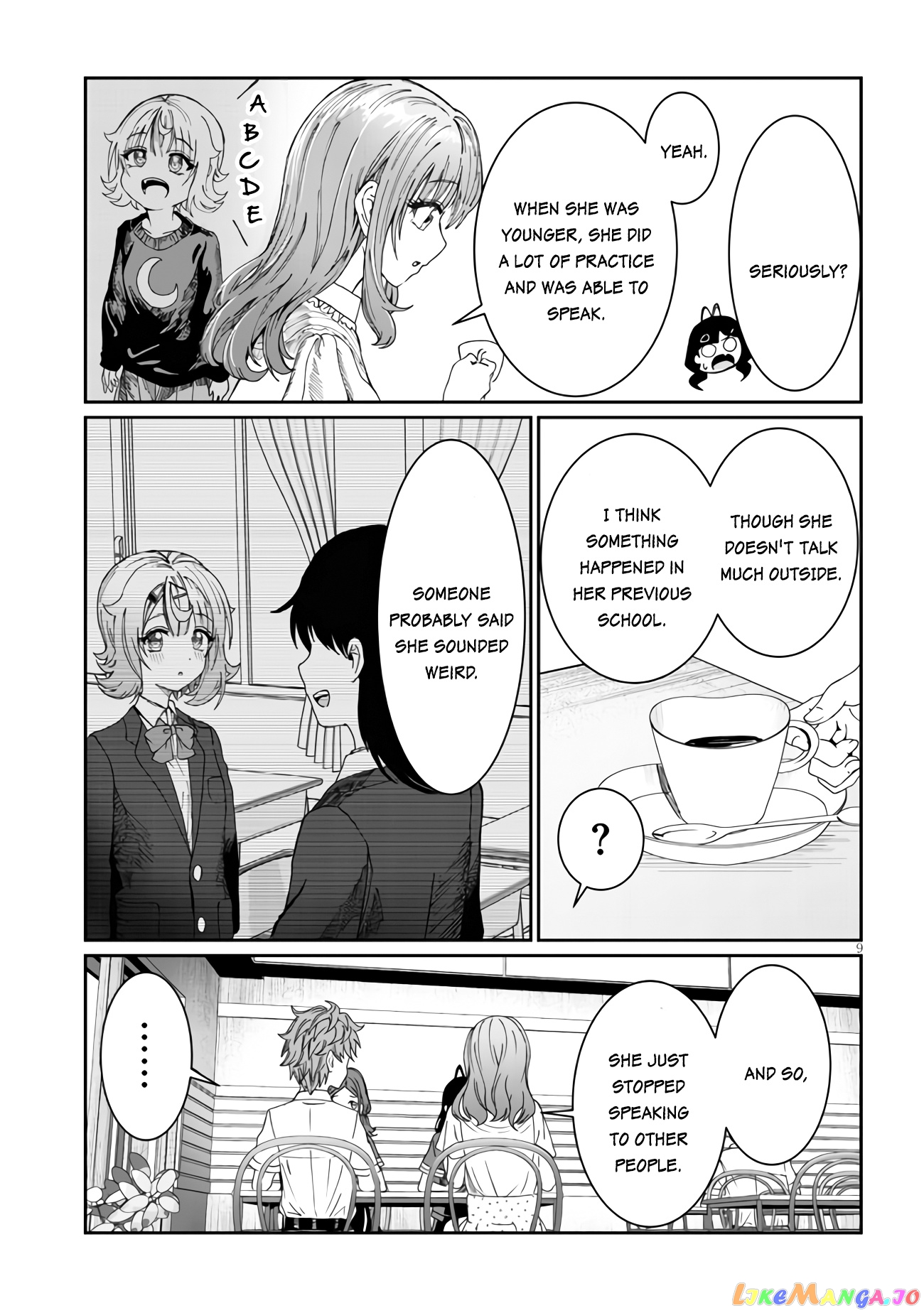 Kimi wa Yakamashi Tojite yo Kuchi wo! chapter 16 - page 9