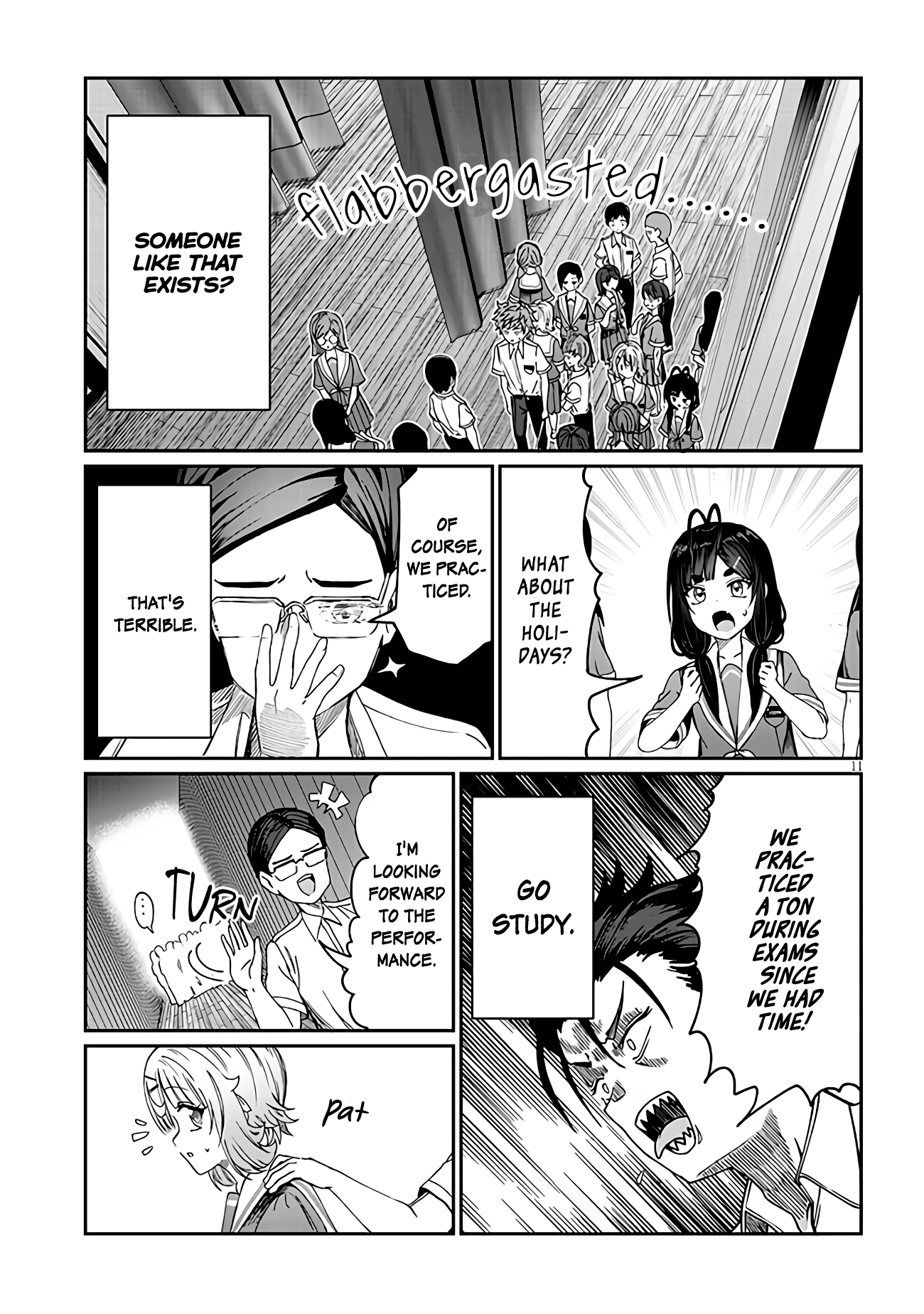 Kimi wa Yakamashi Tojite yo Kuchi wo! chapter 17 - page 11