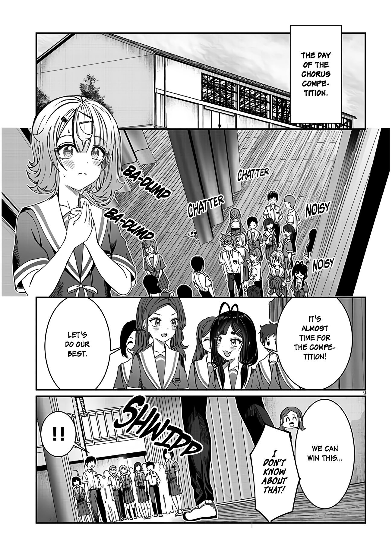 Kimi wa Yakamashi Tojite yo Kuchi wo! chapter 17 - page 9