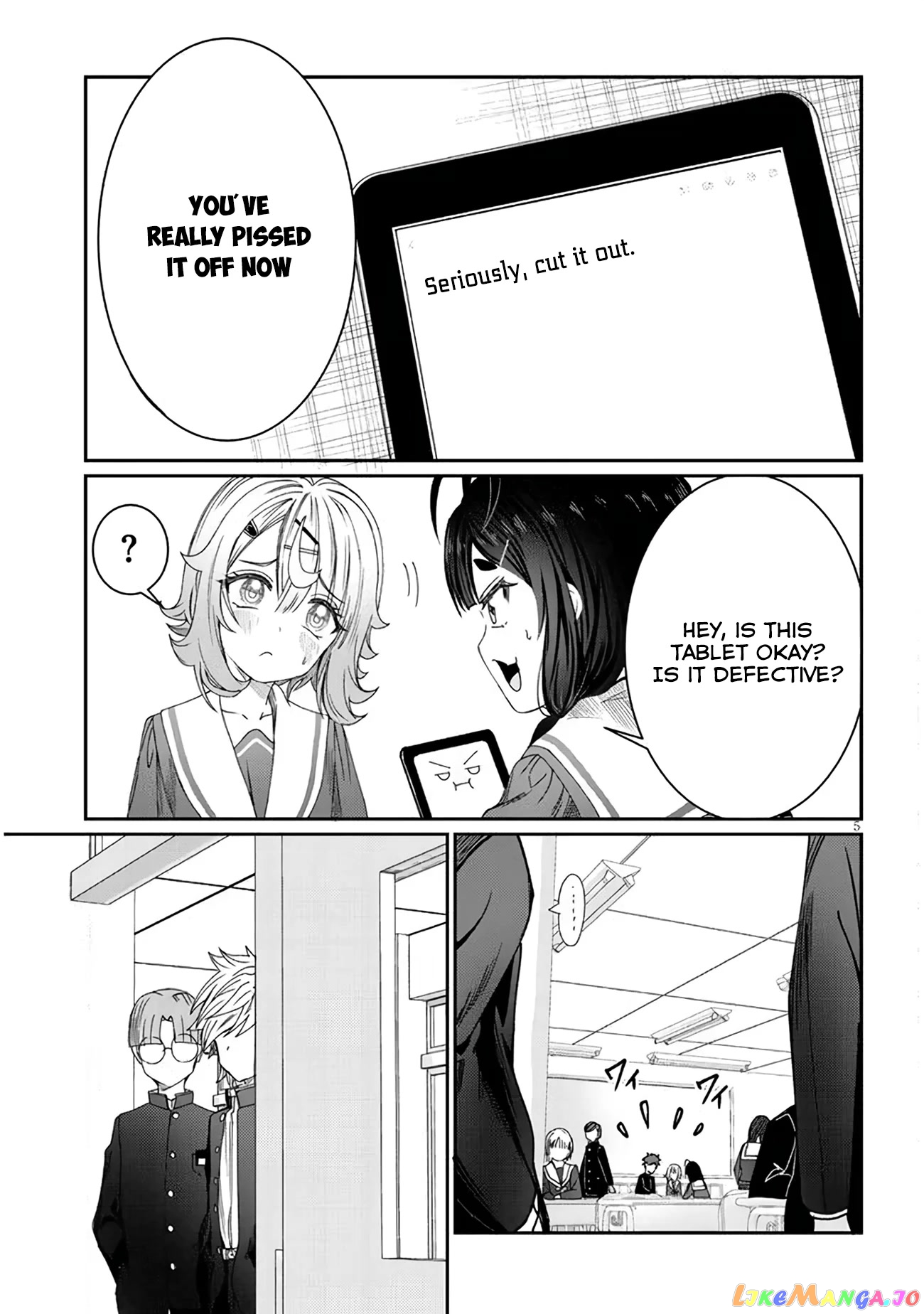 Kimi wa Yakamashi Tojite yo Kuchi wo! chapter 6 - page 5