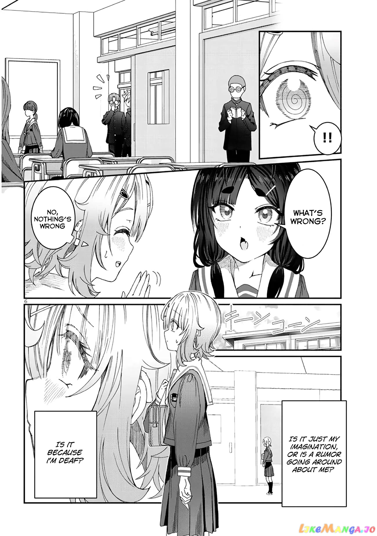 Kimi wa Yakamashi Tojite yo Kuchi wo! chapter 6 - page 6