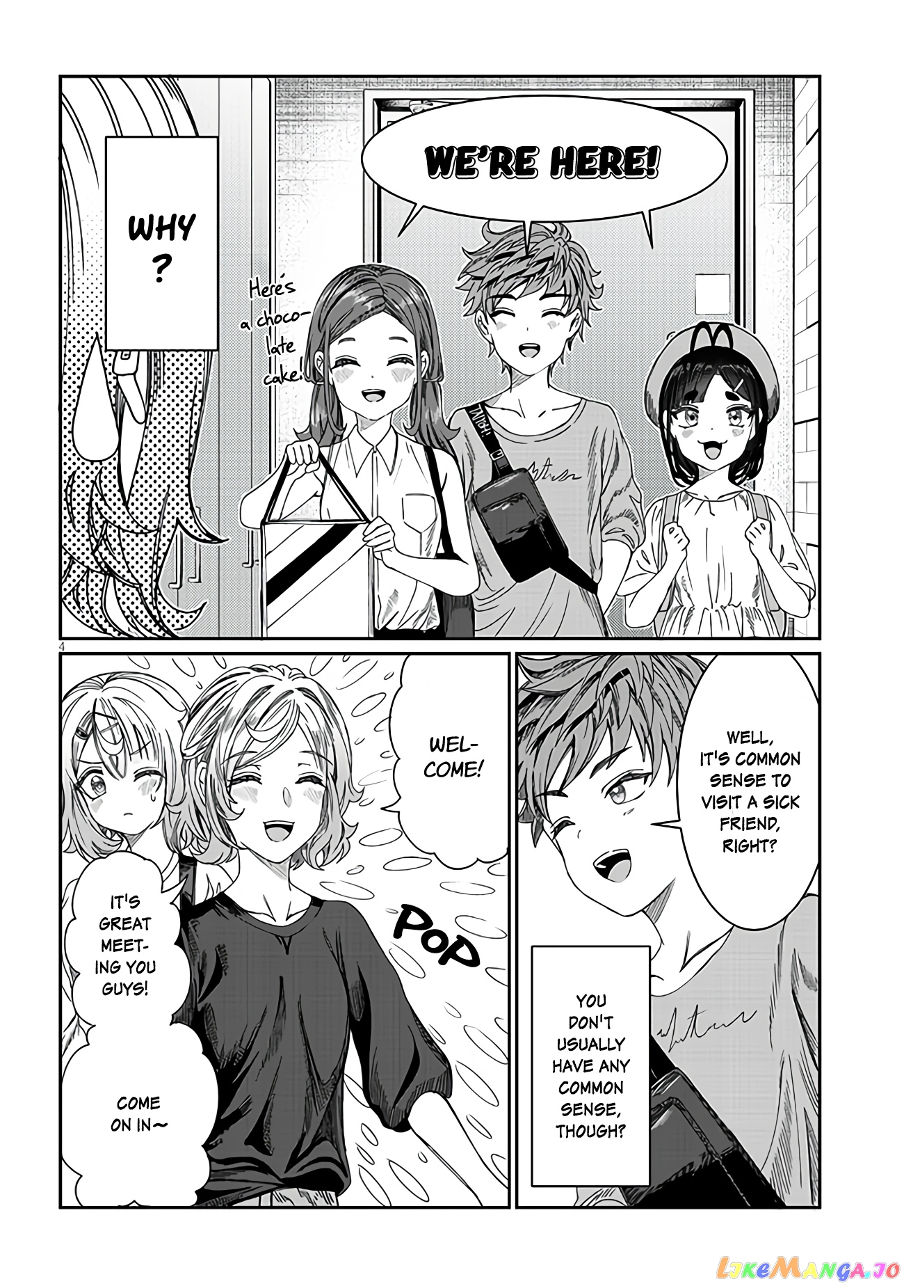 Kimi wa Yakamashi Tojite yo Kuchi wo! chapter 18 - page 4