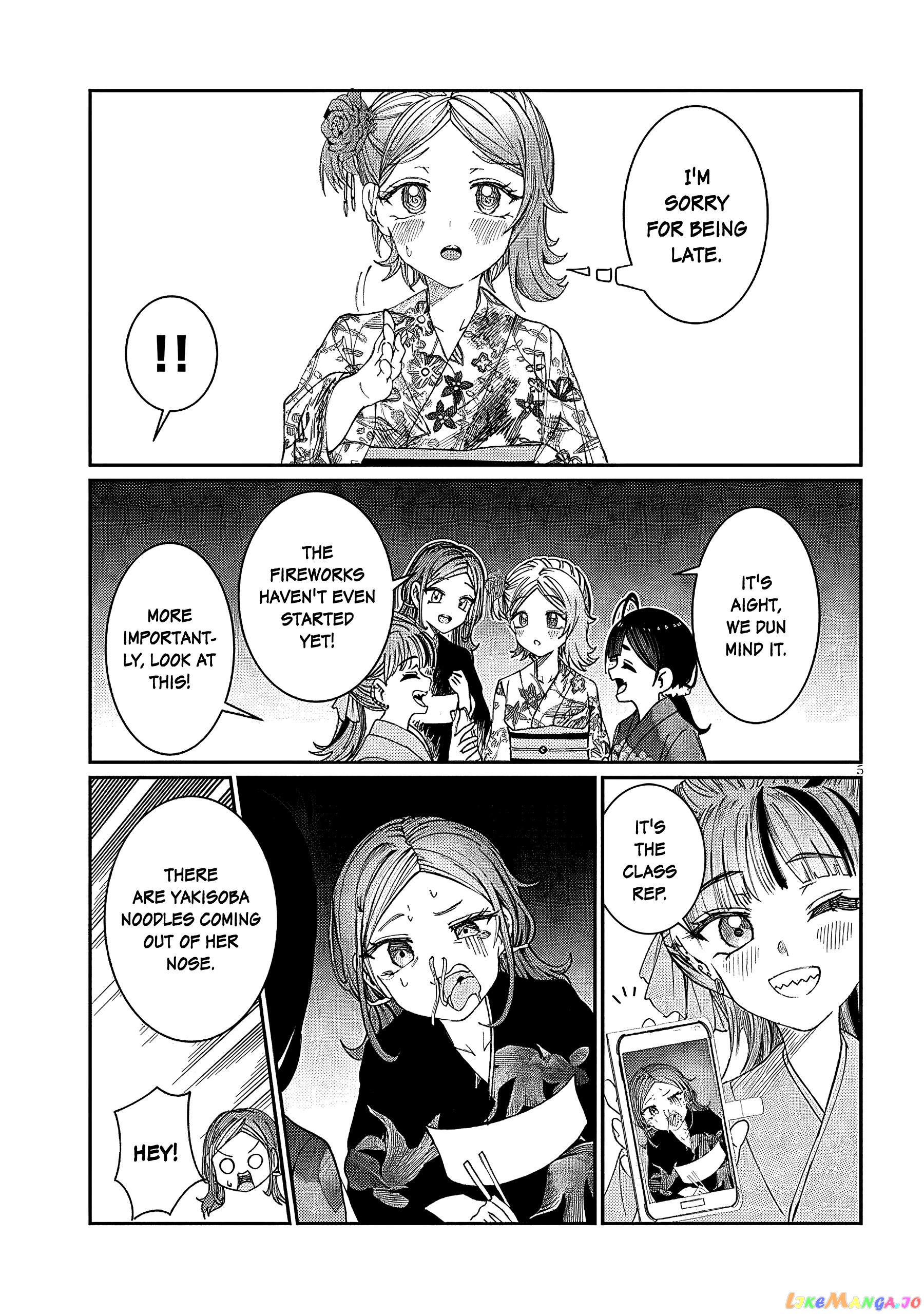 Kimi wa Yakamashi Tojite yo Kuchi wo! chapter 28 - page 5
