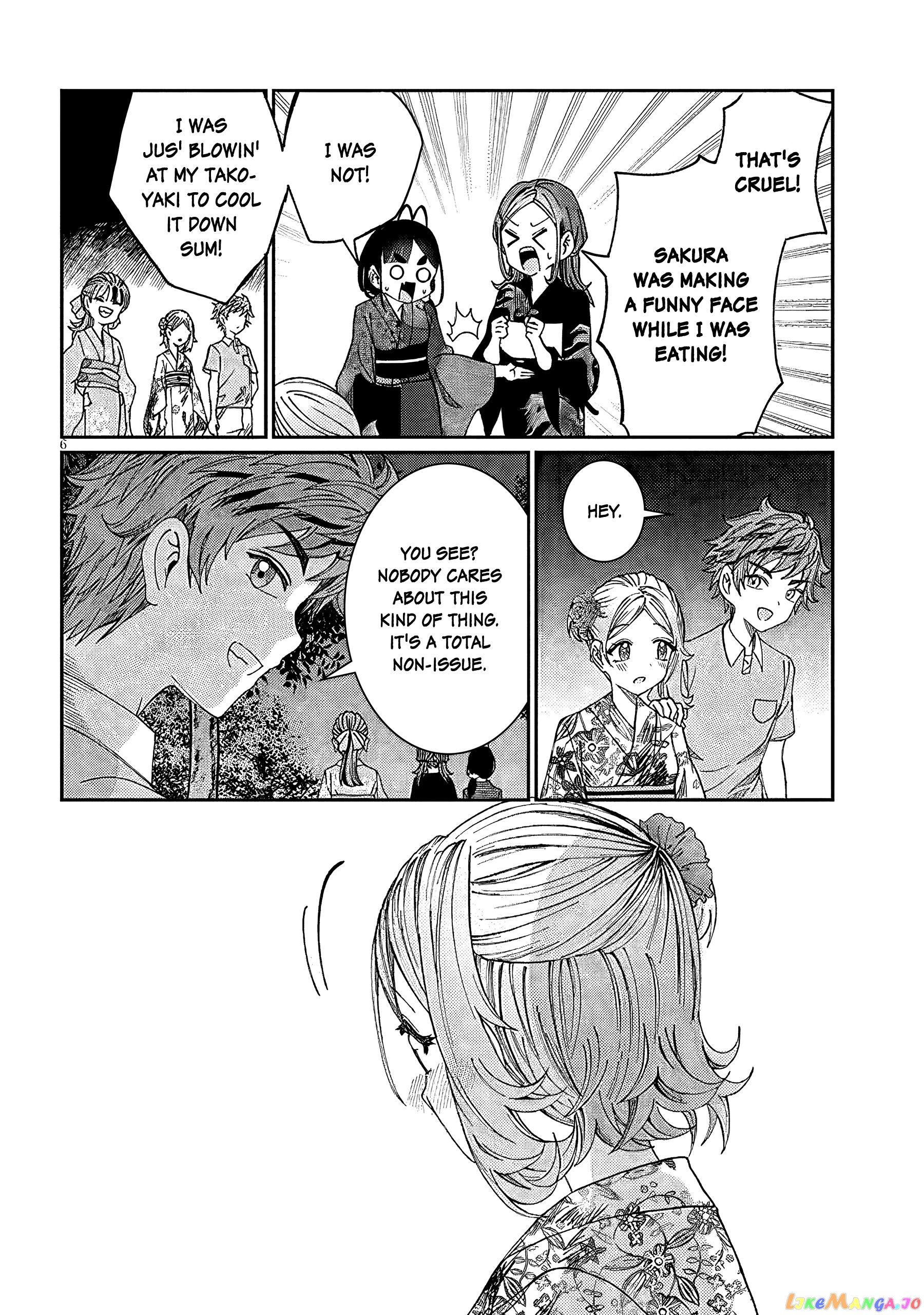 Kimi wa Yakamashi Tojite yo Kuchi wo! chapter 28 - page 6