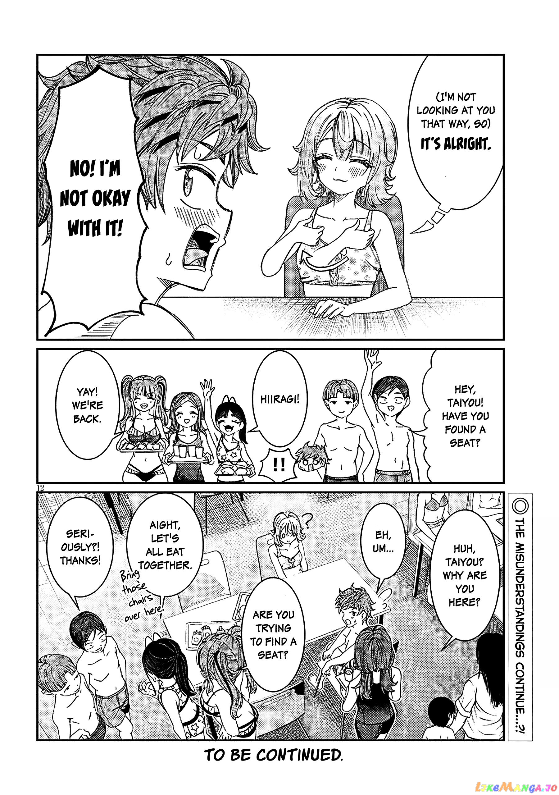 Kimi wa Yakamashi Tojite yo Kuchi wo! chapter 29 - page 12