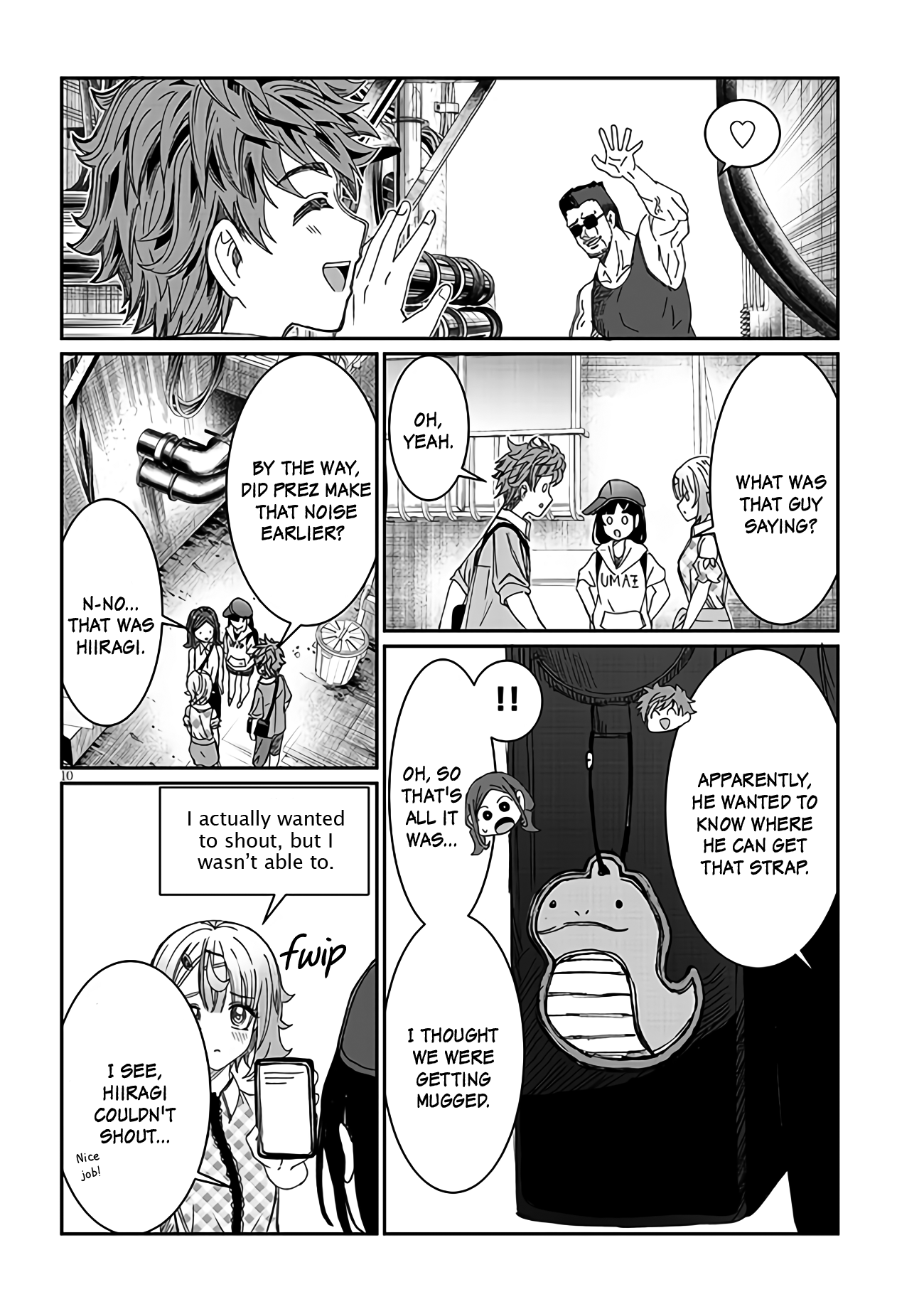 Kimi wa Yakamashi Tojite yo Kuchi wo! chapter 19 - page 10