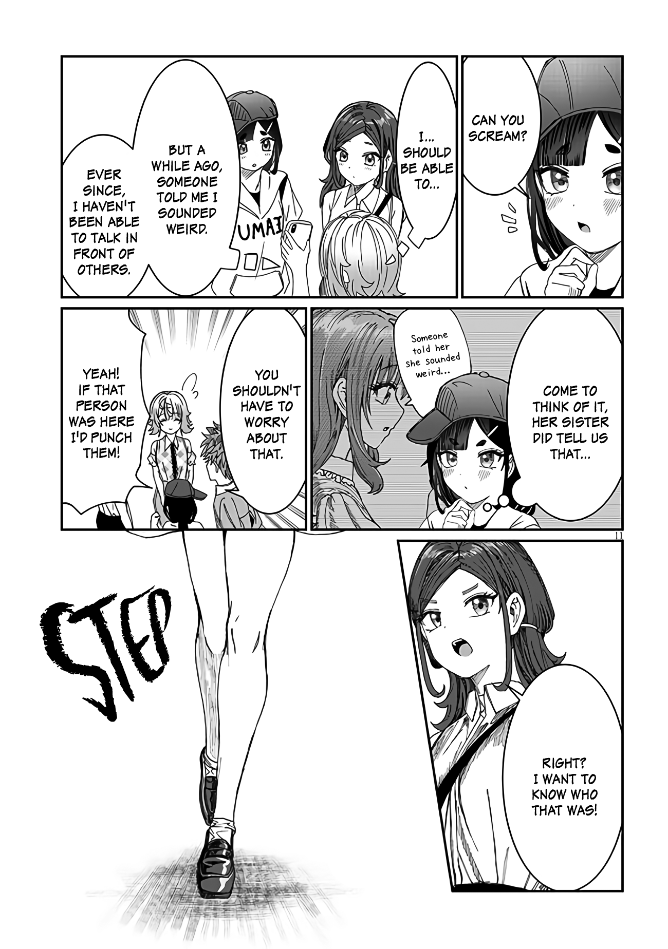 Kimi wa Yakamashi Tojite yo Kuchi wo! chapter 19 - page 11