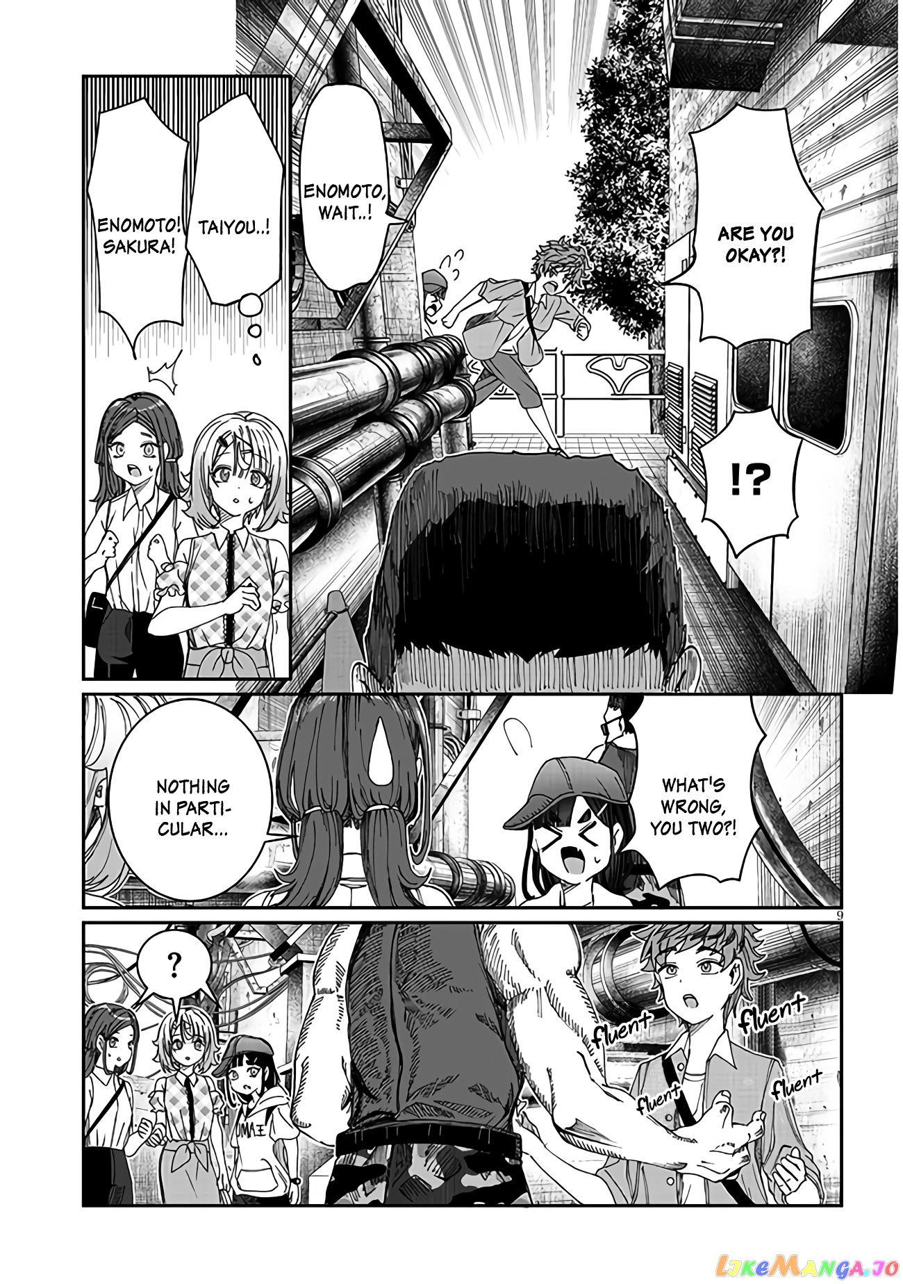 Kimi wa Yakamashi Tojite yo Kuchi wo! chapter 19 - page 9