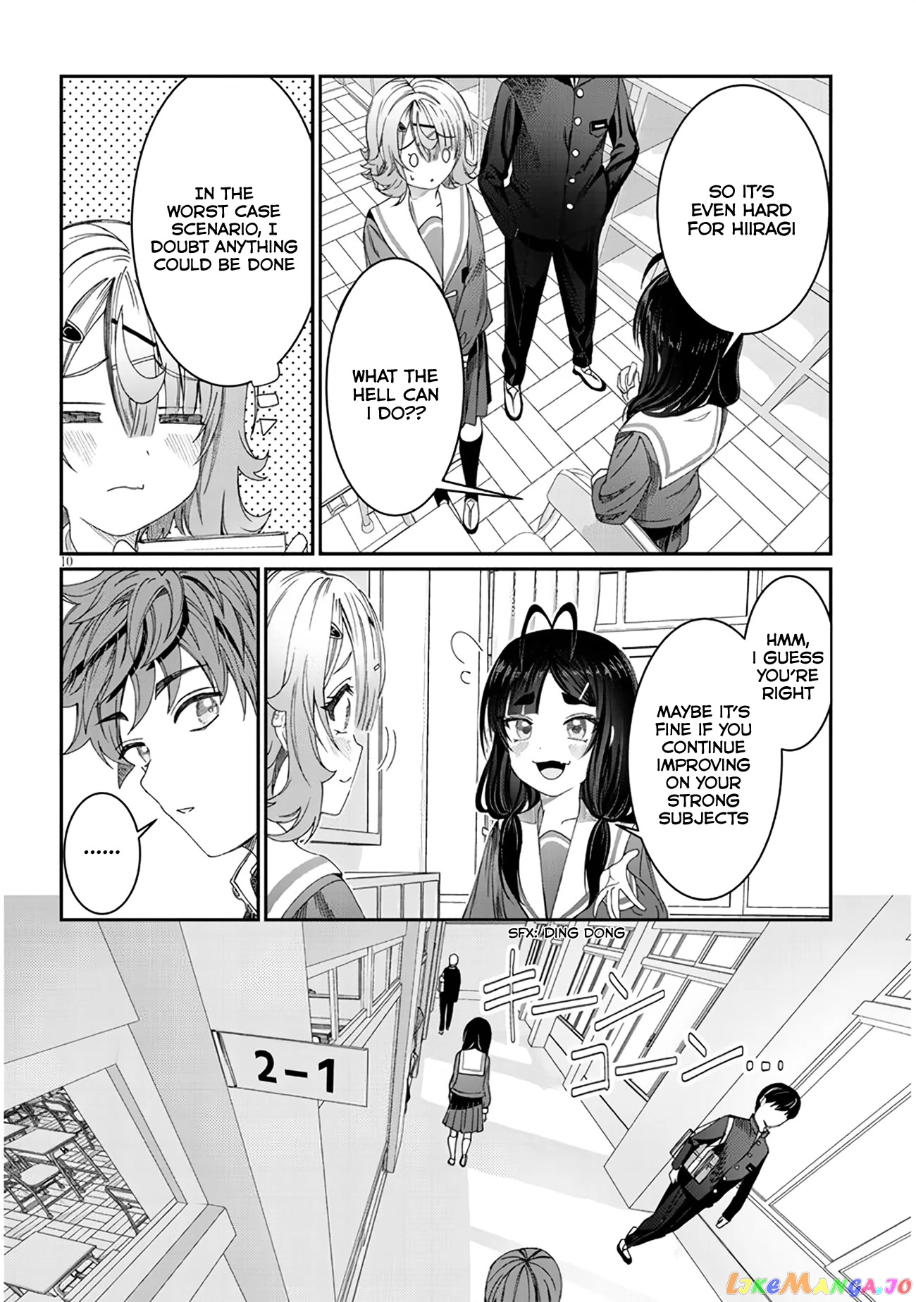 Kimi wa Yakamashi Tojite yo Kuchi wo! chapter 7 - page 10
