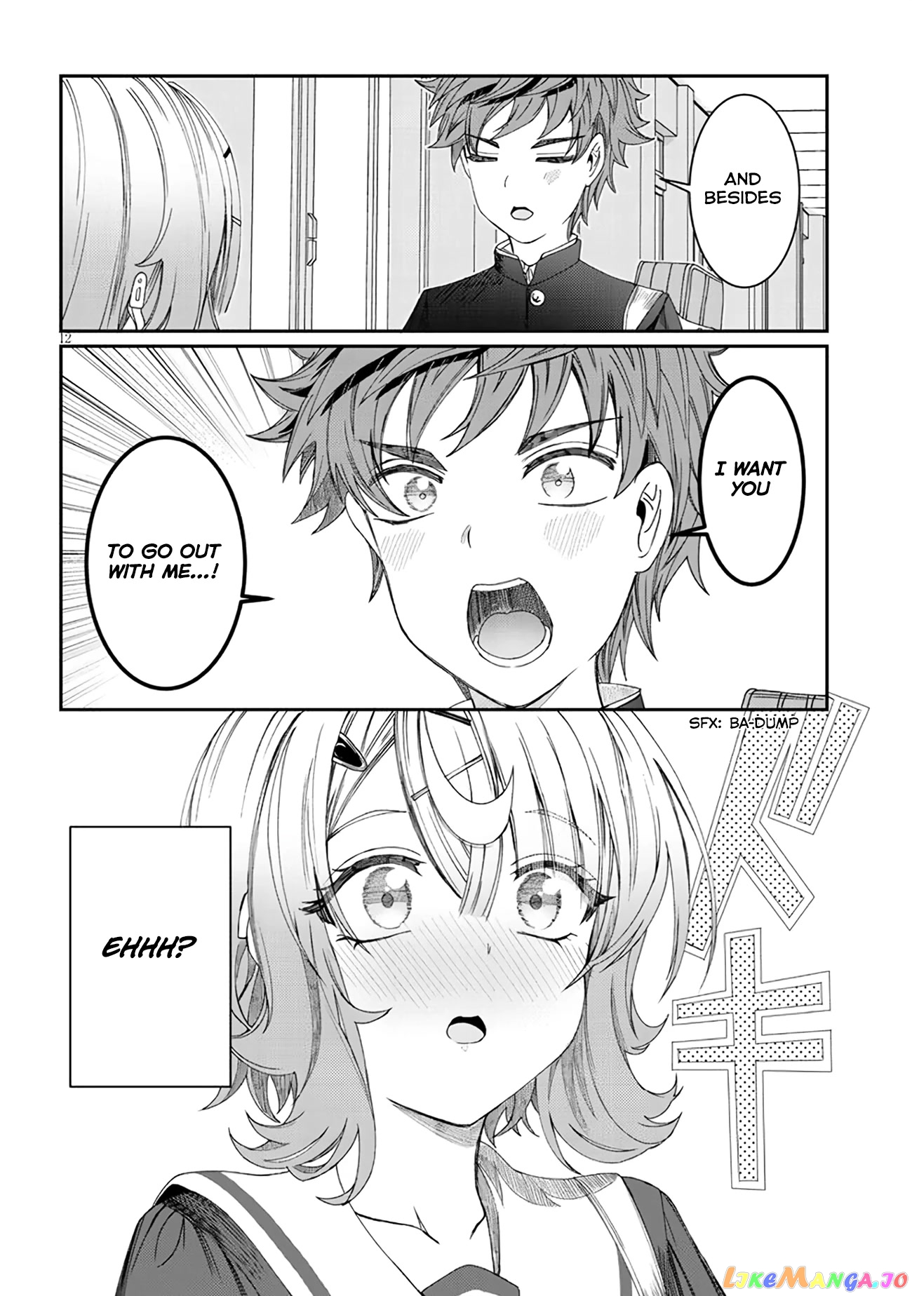 Kimi wa Yakamashi Tojite yo Kuchi wo! chapter 7 - page 12