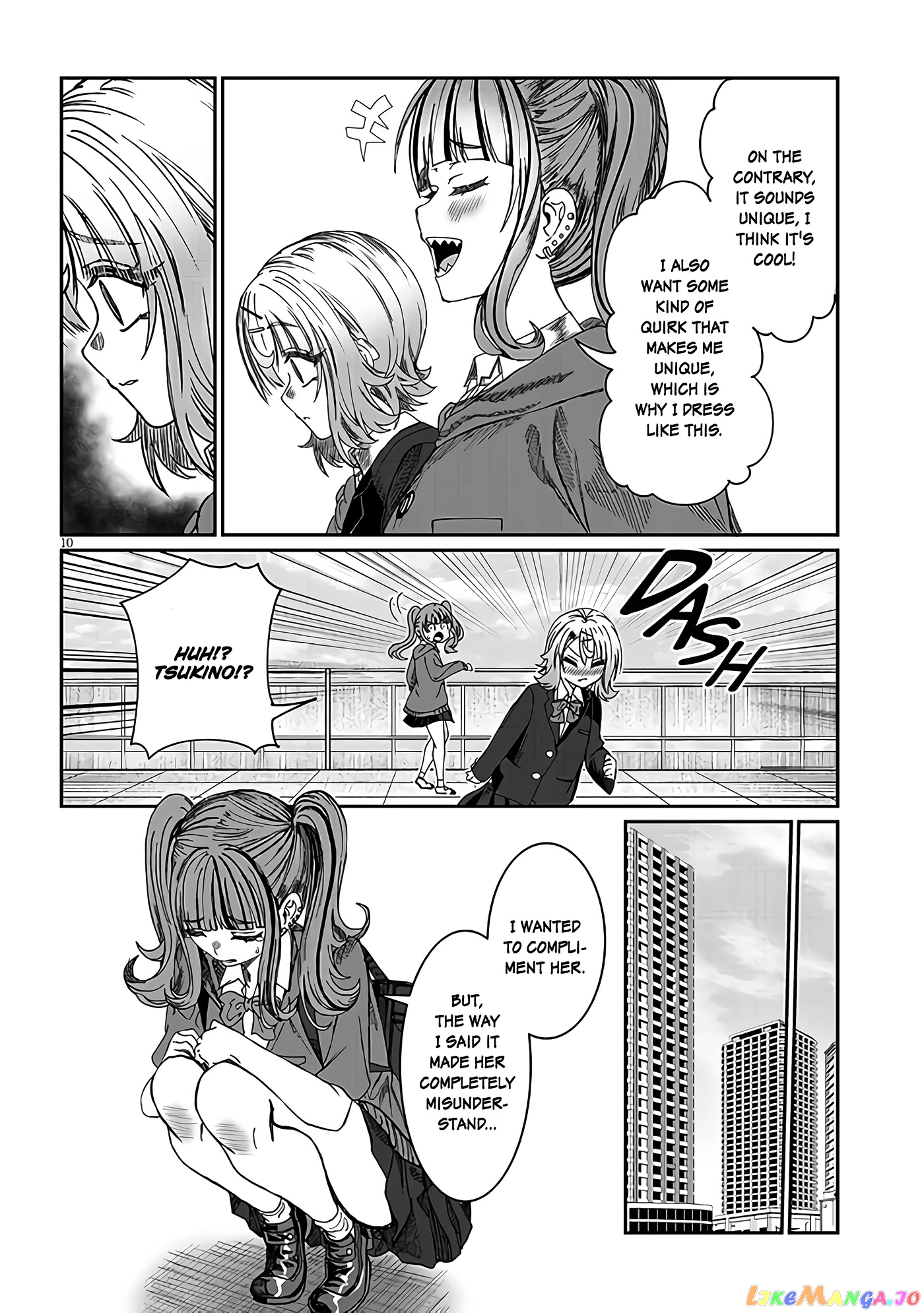 Kimi wa Yakamashi Tojite yo Kuchi wo! chapter 20 - page 10
