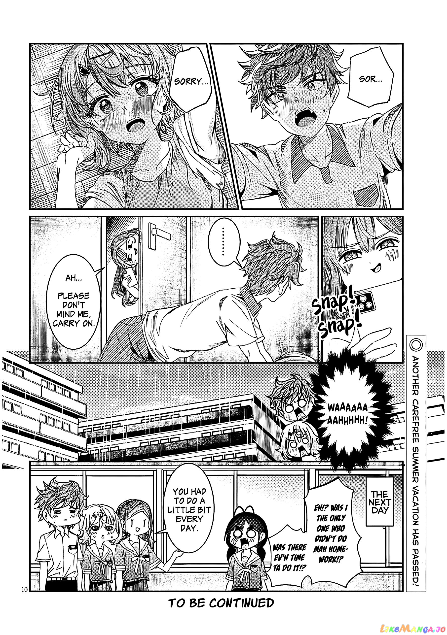 Kimi wa Yakamashi Tojite yo Kuchi wo! chapter 30 - page 10