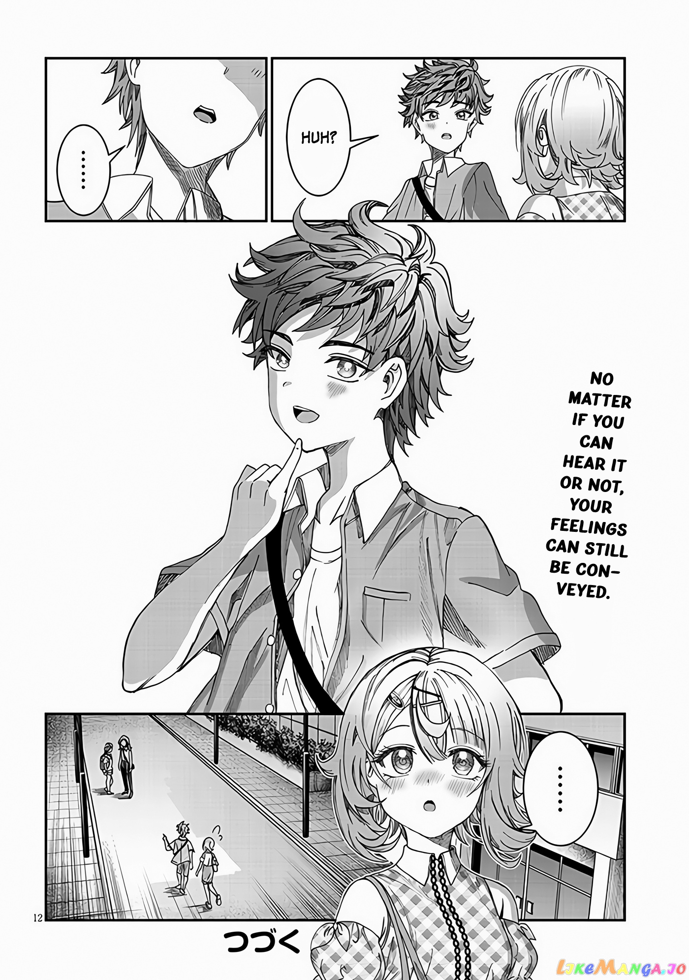 Kimi wa Yakamashi Tojite yo Kuchi wo! chapter 21 - page 12