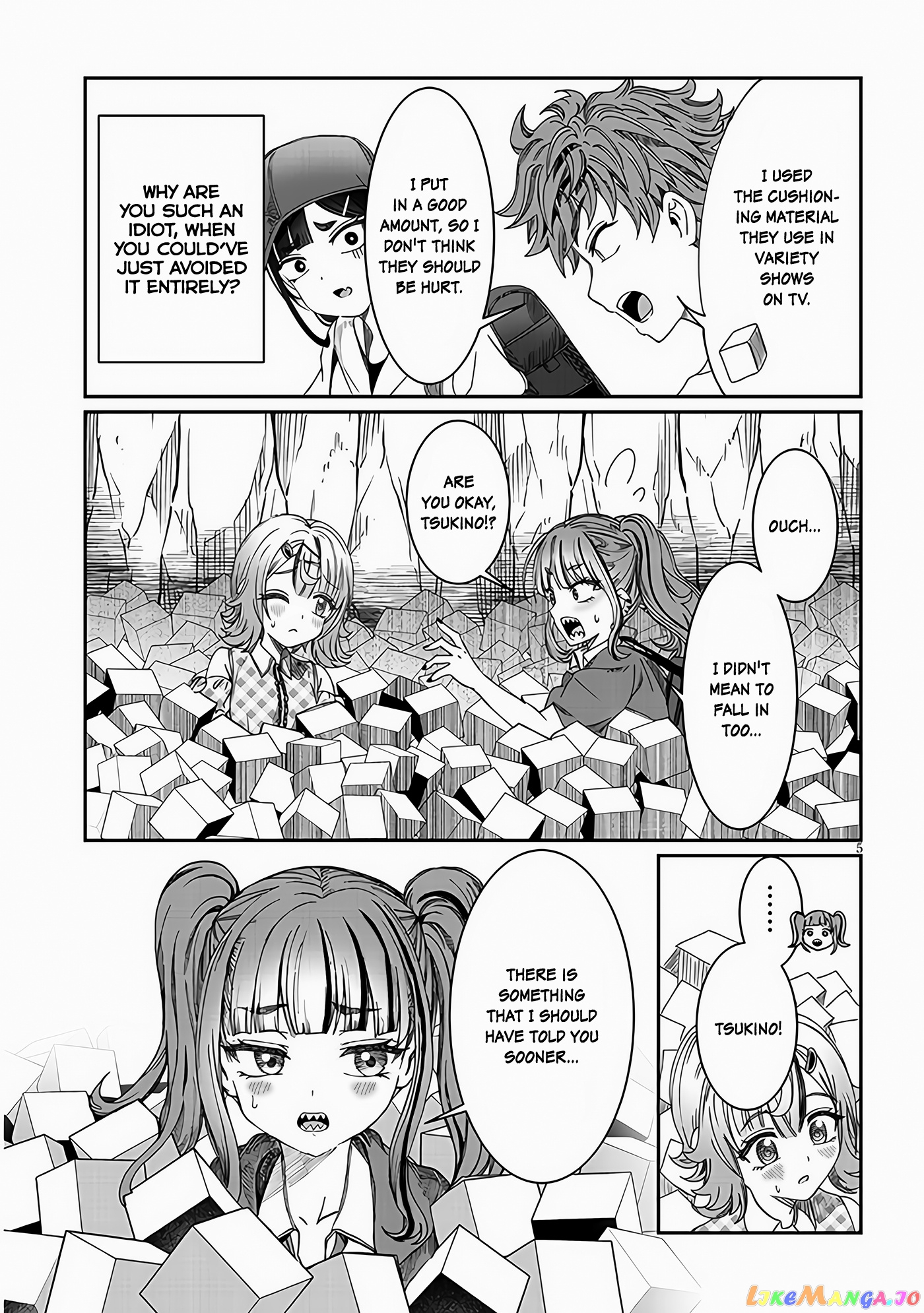 Kimi wa Yakamashi Tojite yo Kuchi wo! chapter 21 - page 5