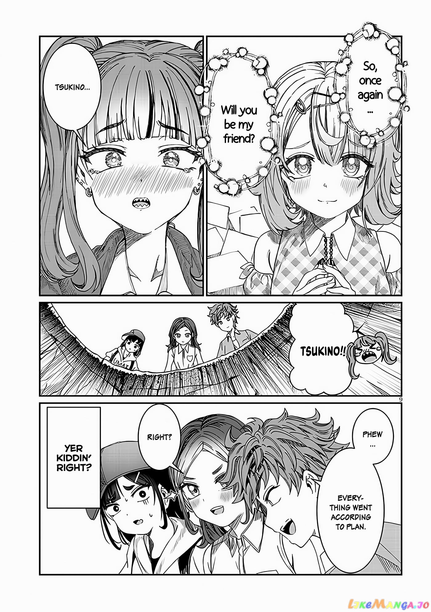 Kimi wa Yakamashi Tojite yo Kuchi wo! chapter 21 - page 9