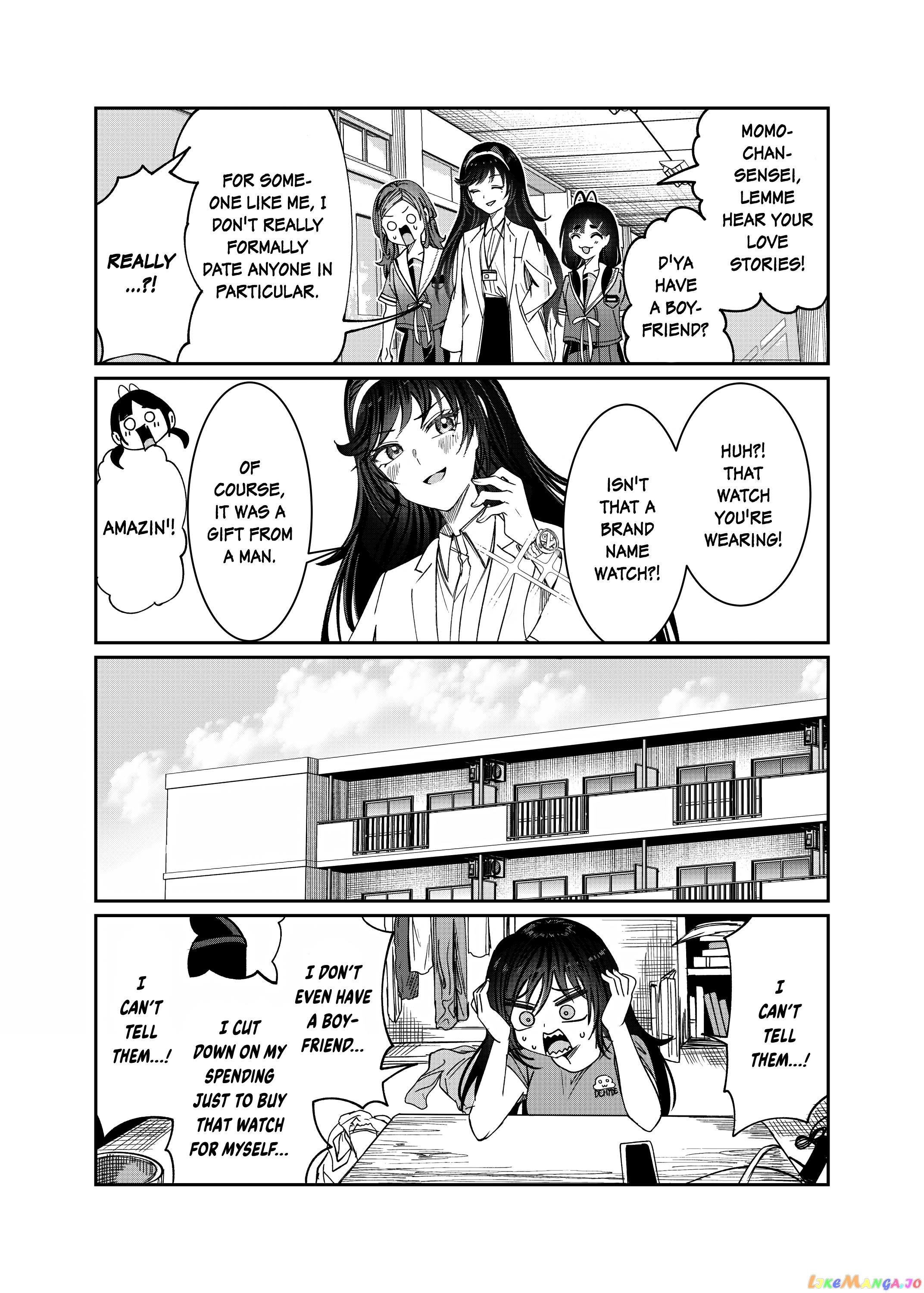 Kimi wa Yakamashi Tojite yo Kuchi wo! chapter 31.5 - page 1