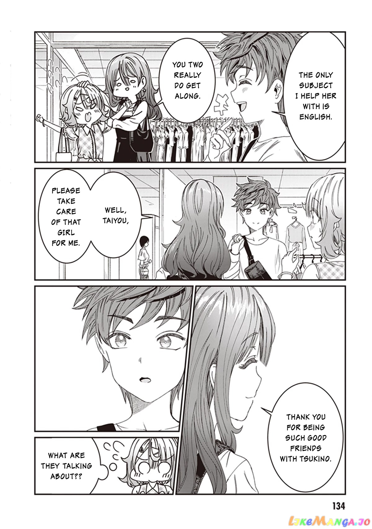 Kimi wa Yakamashi Tojite yo Kuchi wo! chapter 9 - page 8