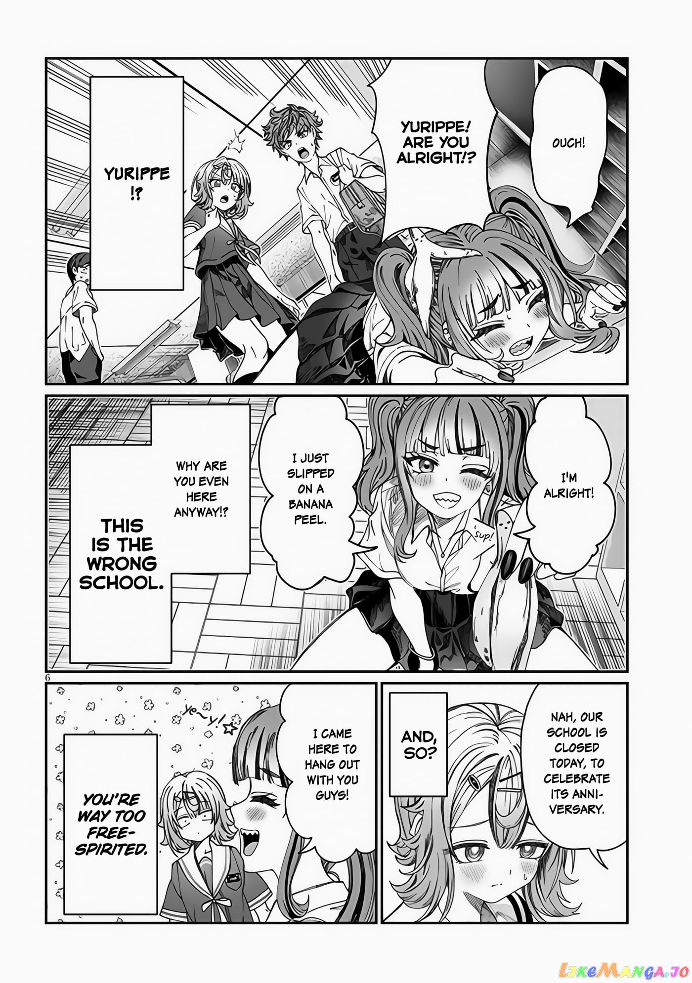 Kimi wa Yakamashi Tojite yo Kuchi wo! chapter 22 - page 6