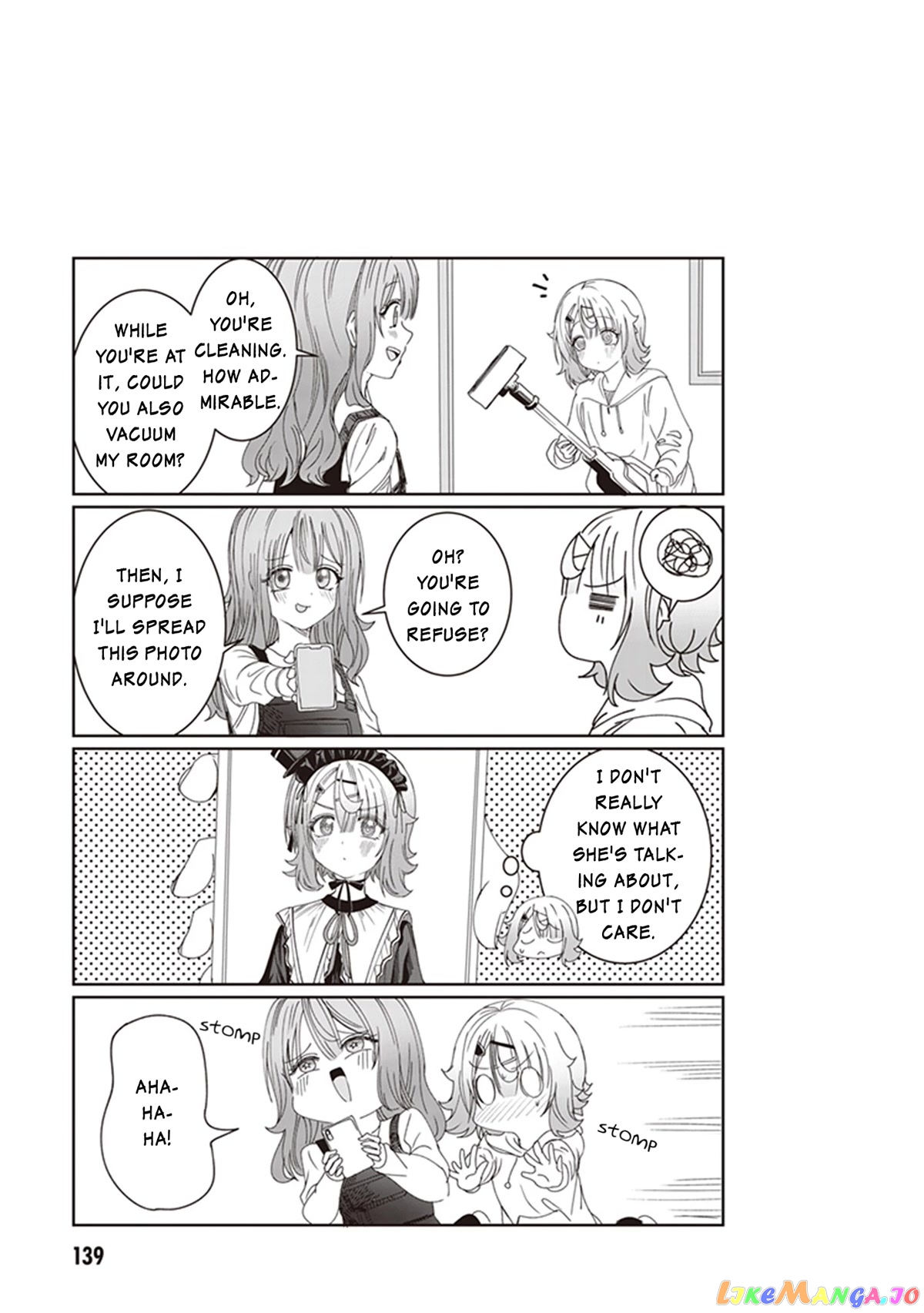 Kimi wa Yakamashi Tojite yo Kuchi wo! chapter 9.2 - page 1